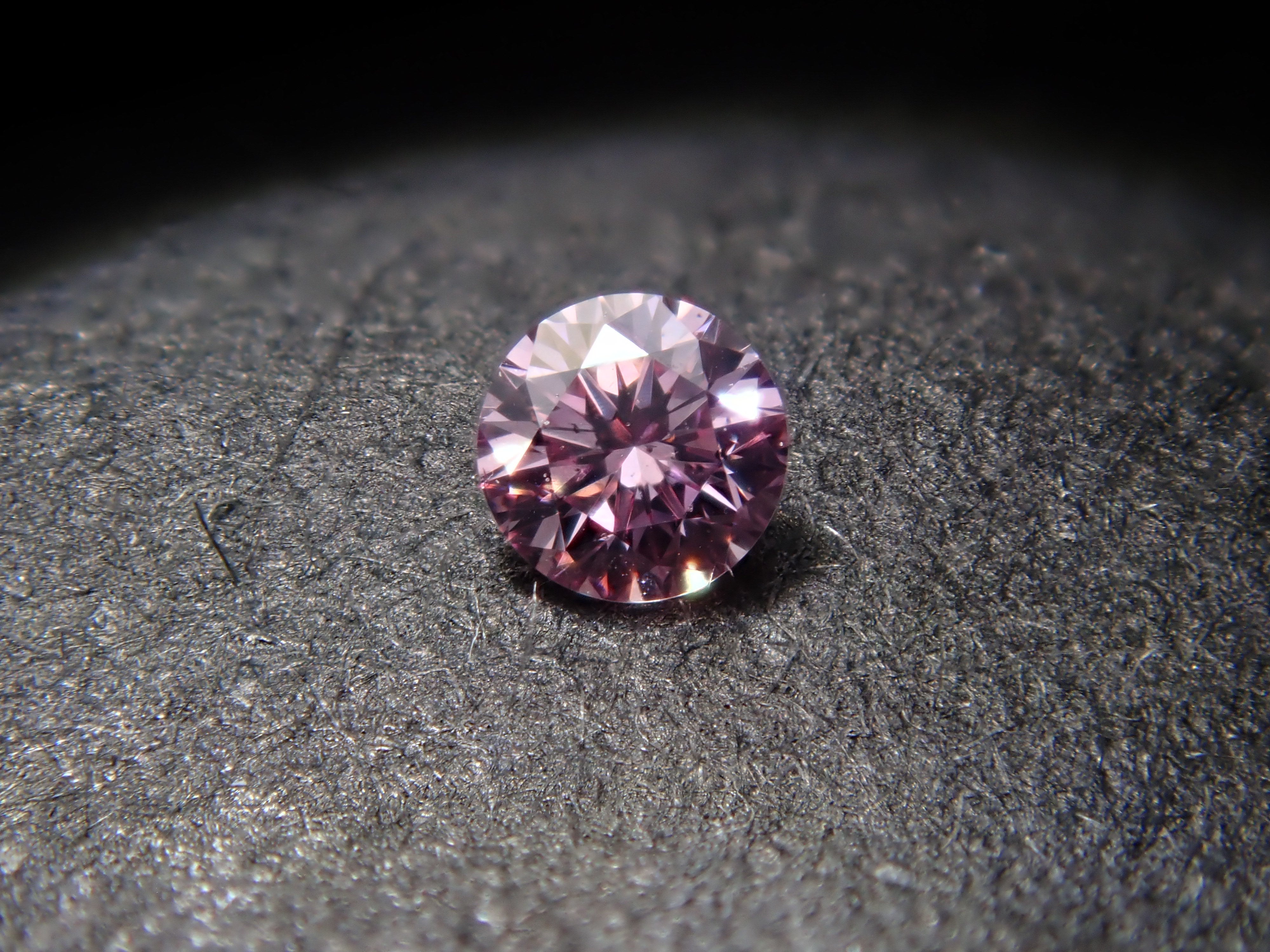 【32501870掲載】ピンクダイヤモンド 0.030ctルース(FANCY PURPLISH PINK, SI-1)