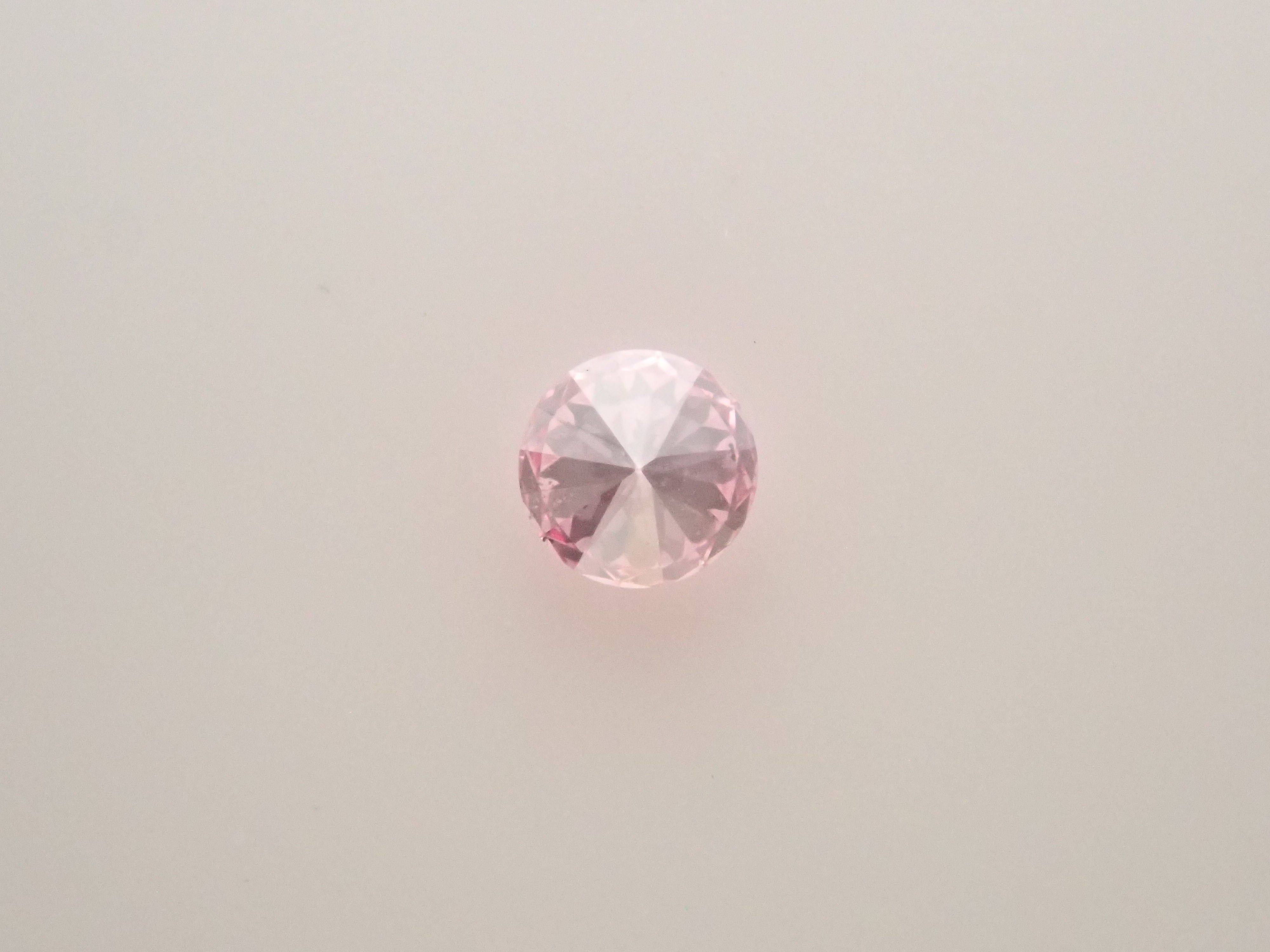 【32501870掲載】ピンクダイヤモンド 0.030ctルース(FANCY PURPLISH PINK, SI-1)