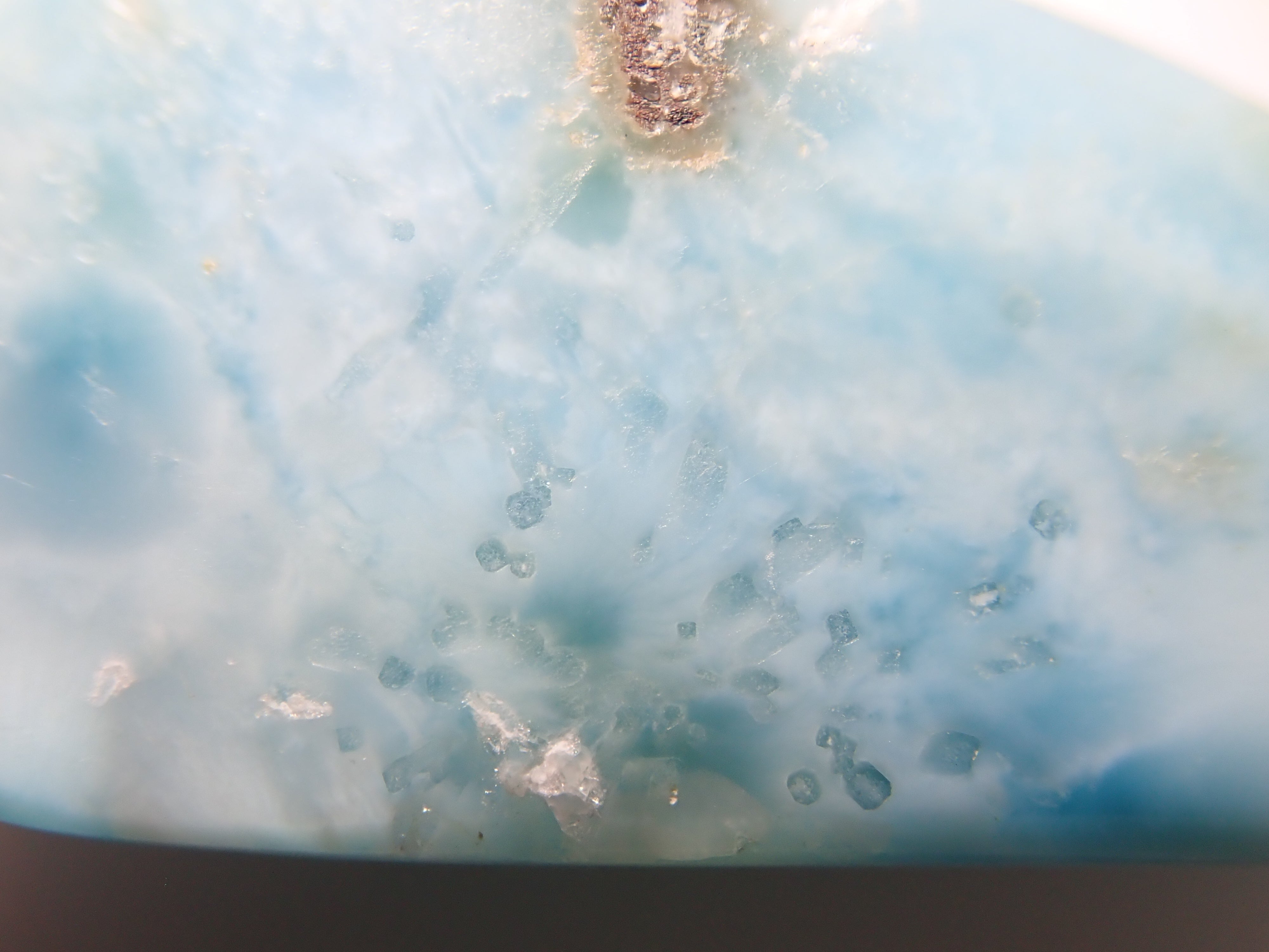 【12562708掲載】ドミニカ共和国産ラリマー 33.829ctルース