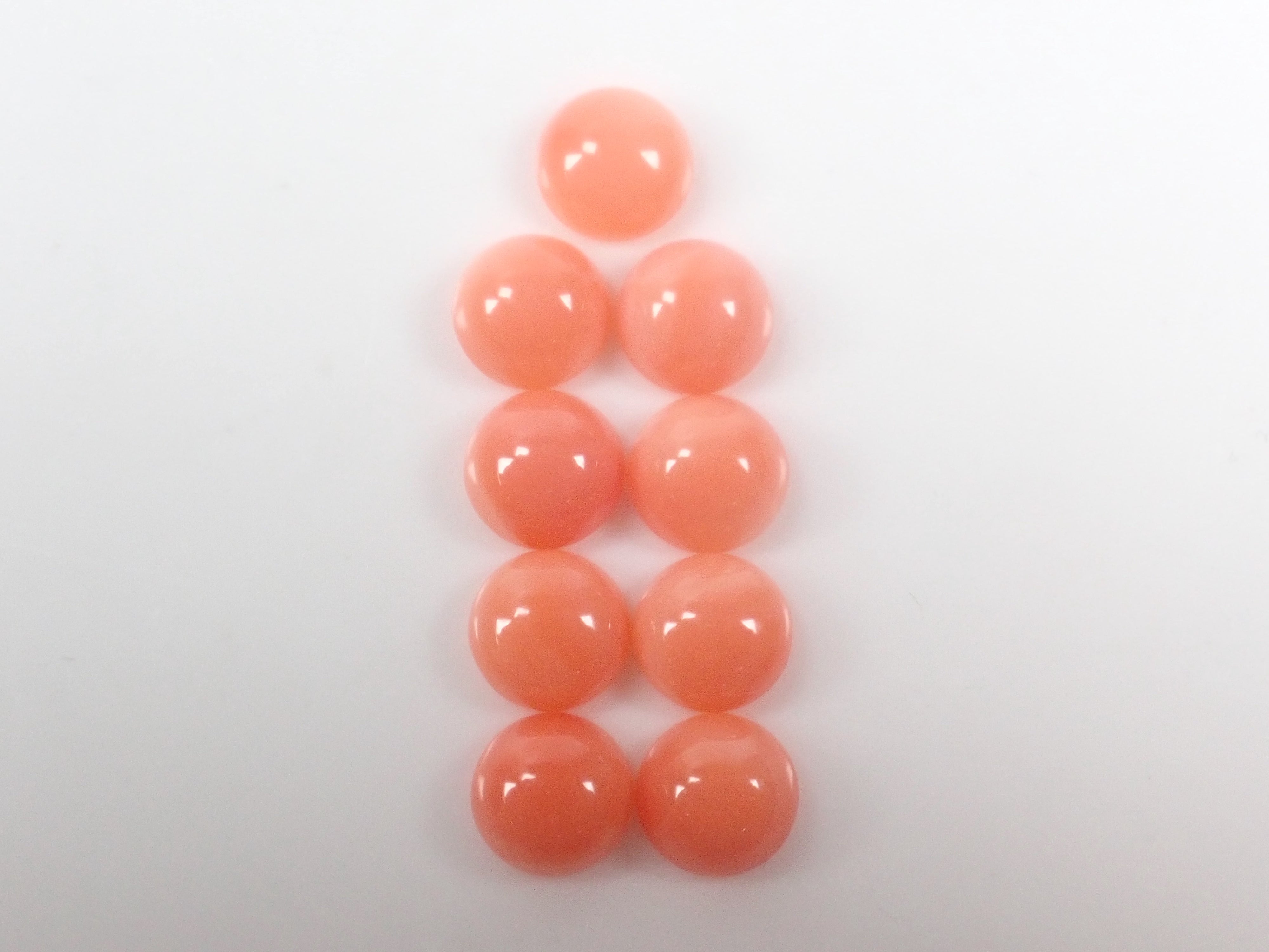 【4/18 22點開賣】《限量9件》深海珊瑚裸石1顆（3月誕生石，珊瑚,7mm）《多件購買享折扣》