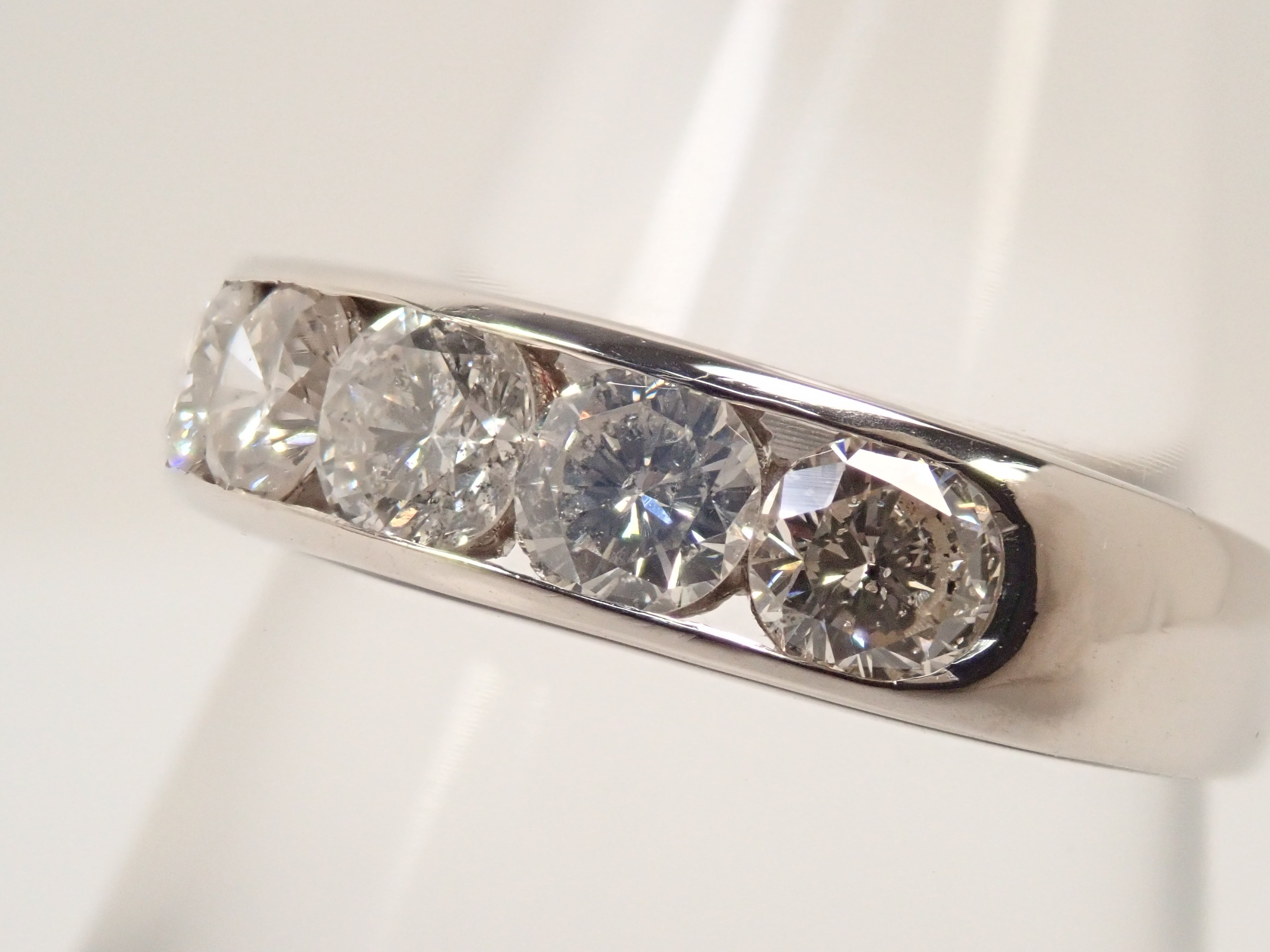 【22602559掲載】【カラフリ】Pt900 ダイヤモンド 1.00ctct リング