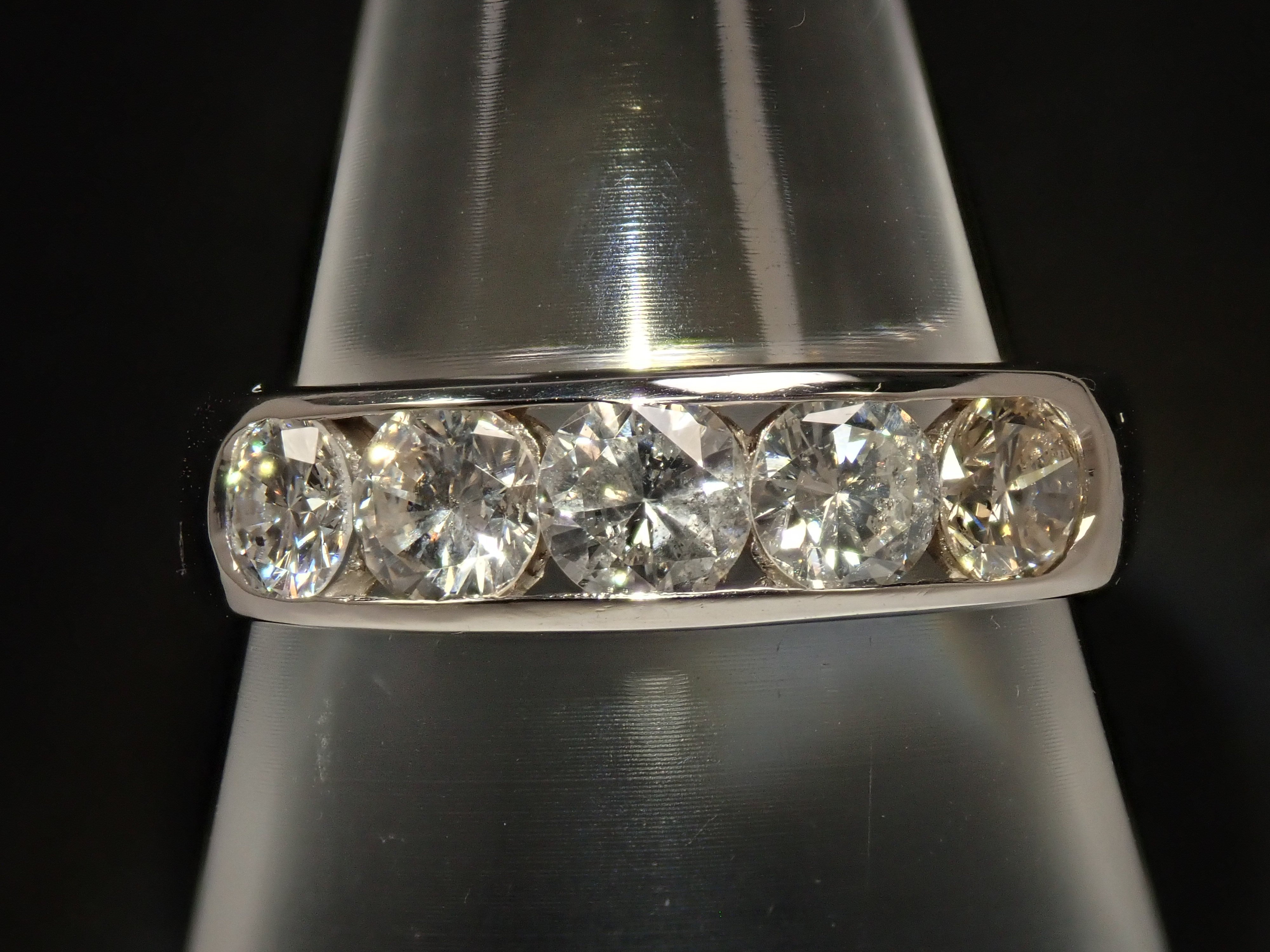 【22602559掲載】【カラフリ】Pt900 ダイヤモンド 1.00ctct リング