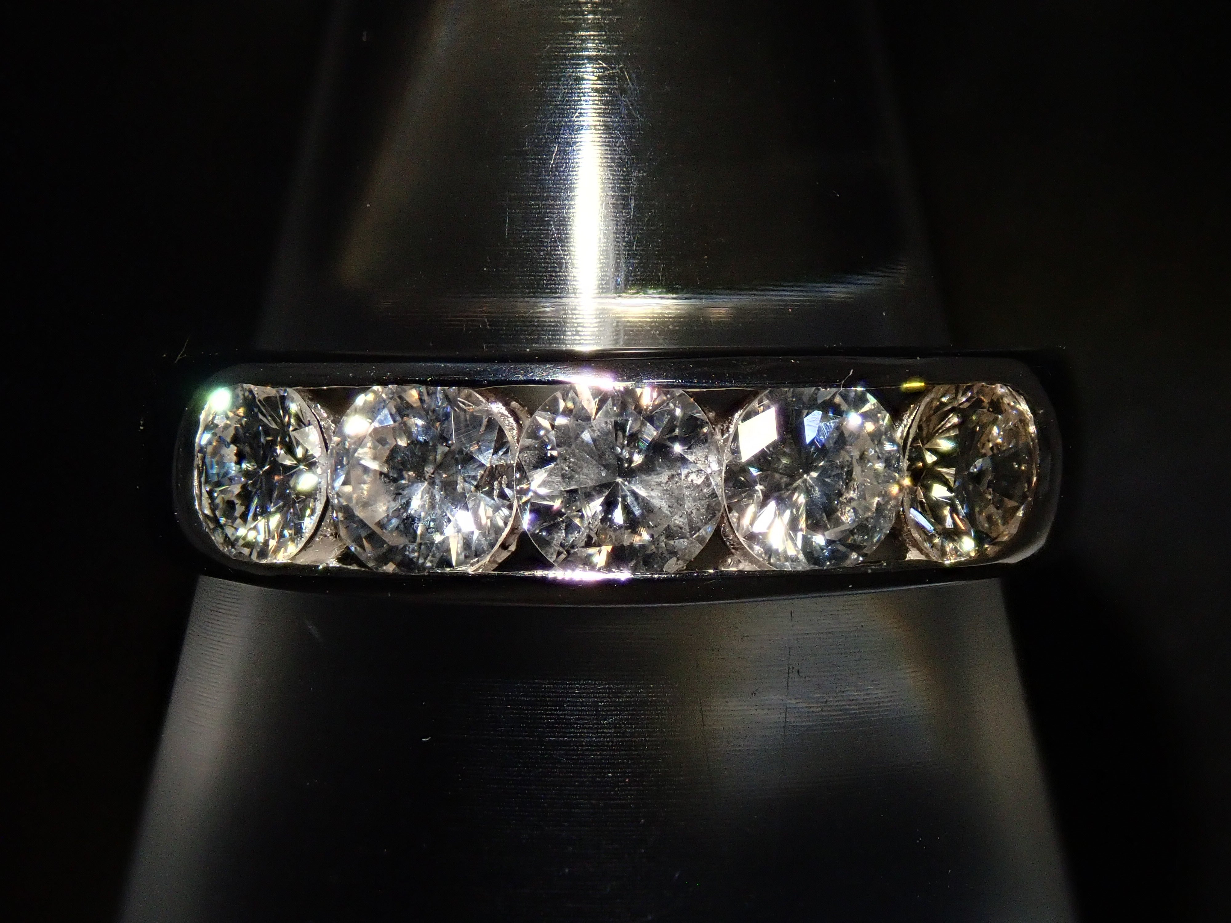 Pt900 Diamond 1.00ct Ring