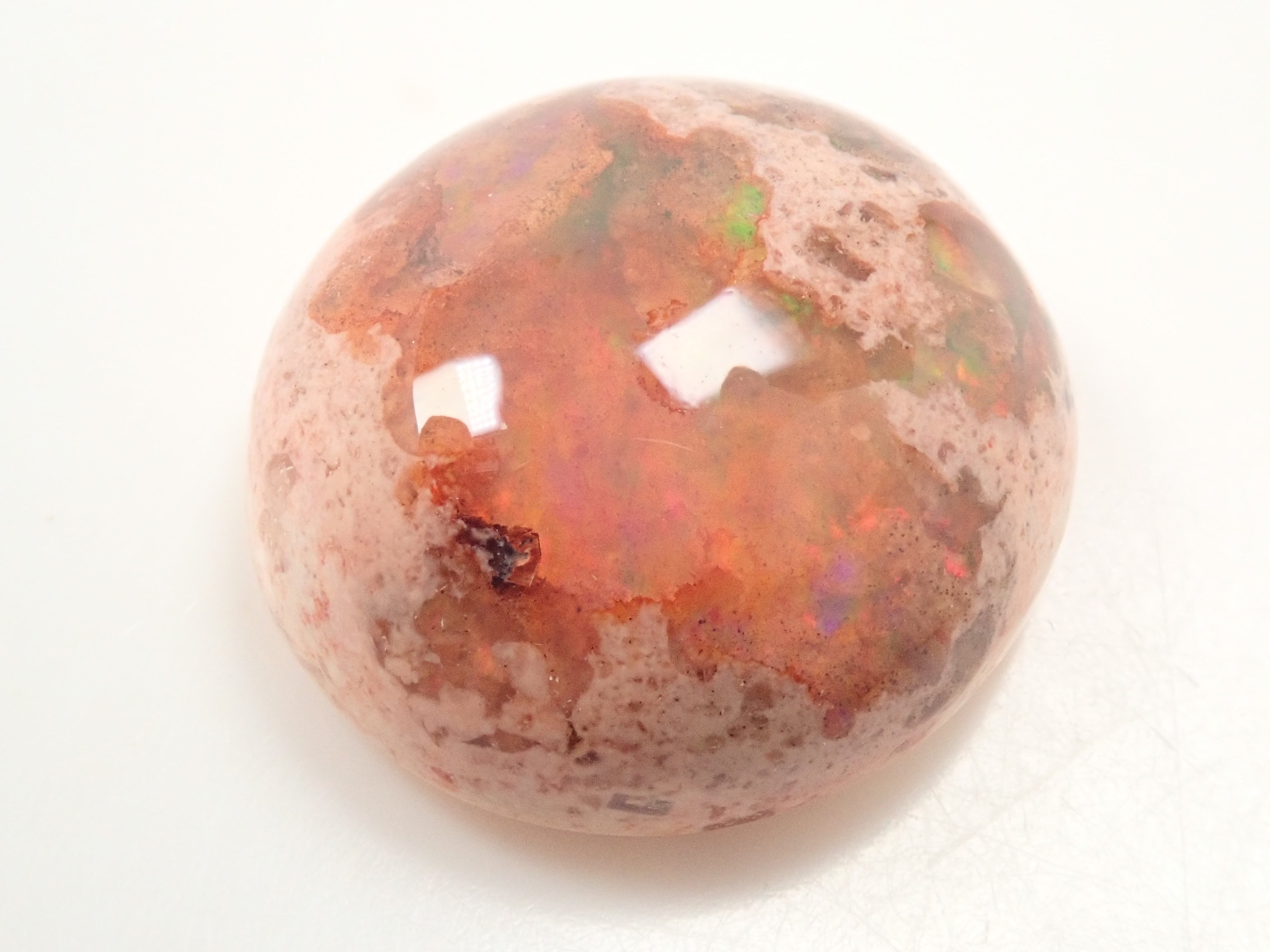 【12562809掲載】メキシコ産カンテラオパール 7.619ctルース