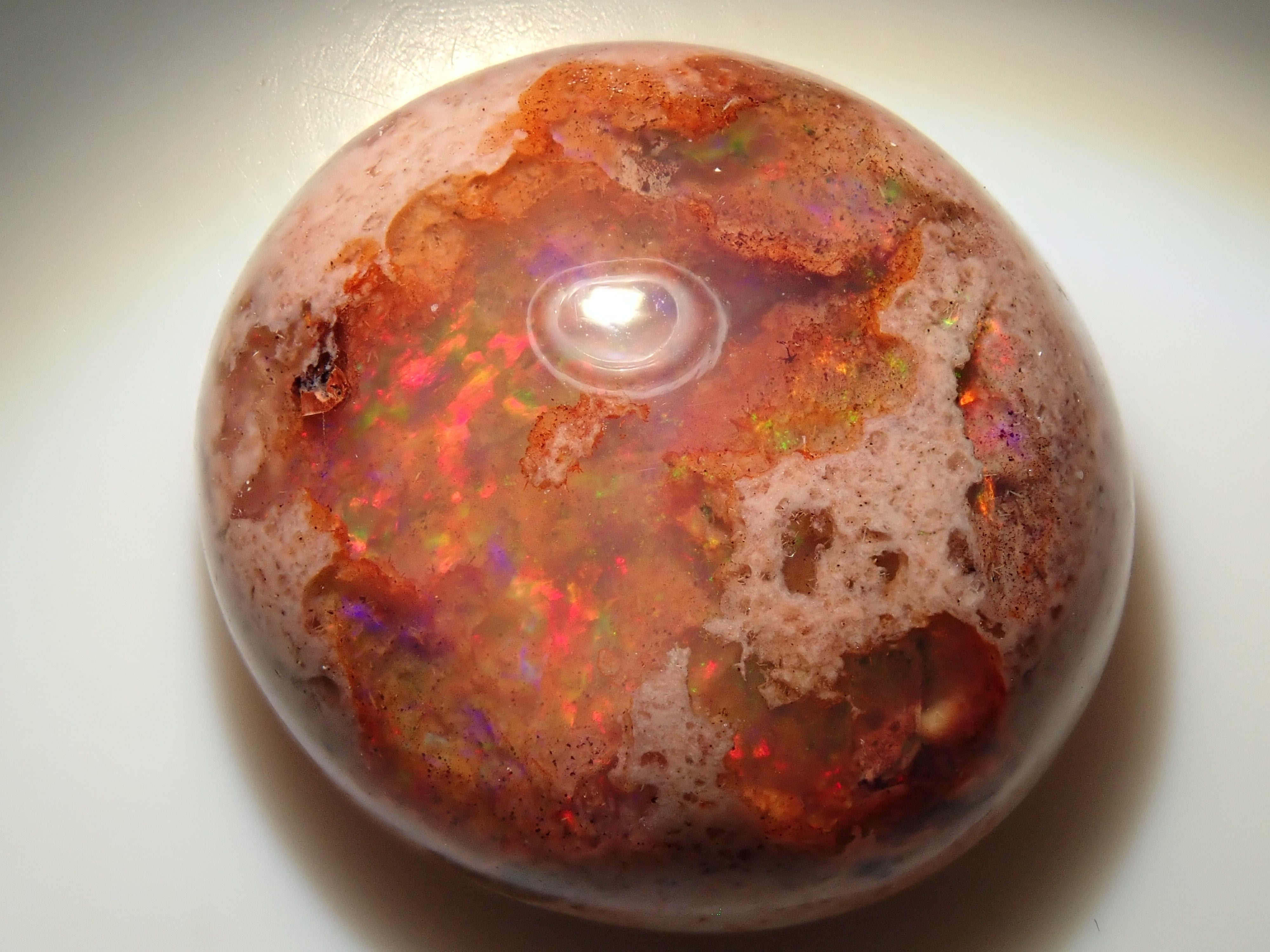 【12562809掲載】メキシコ産カンテラオパール 7.619ctルース