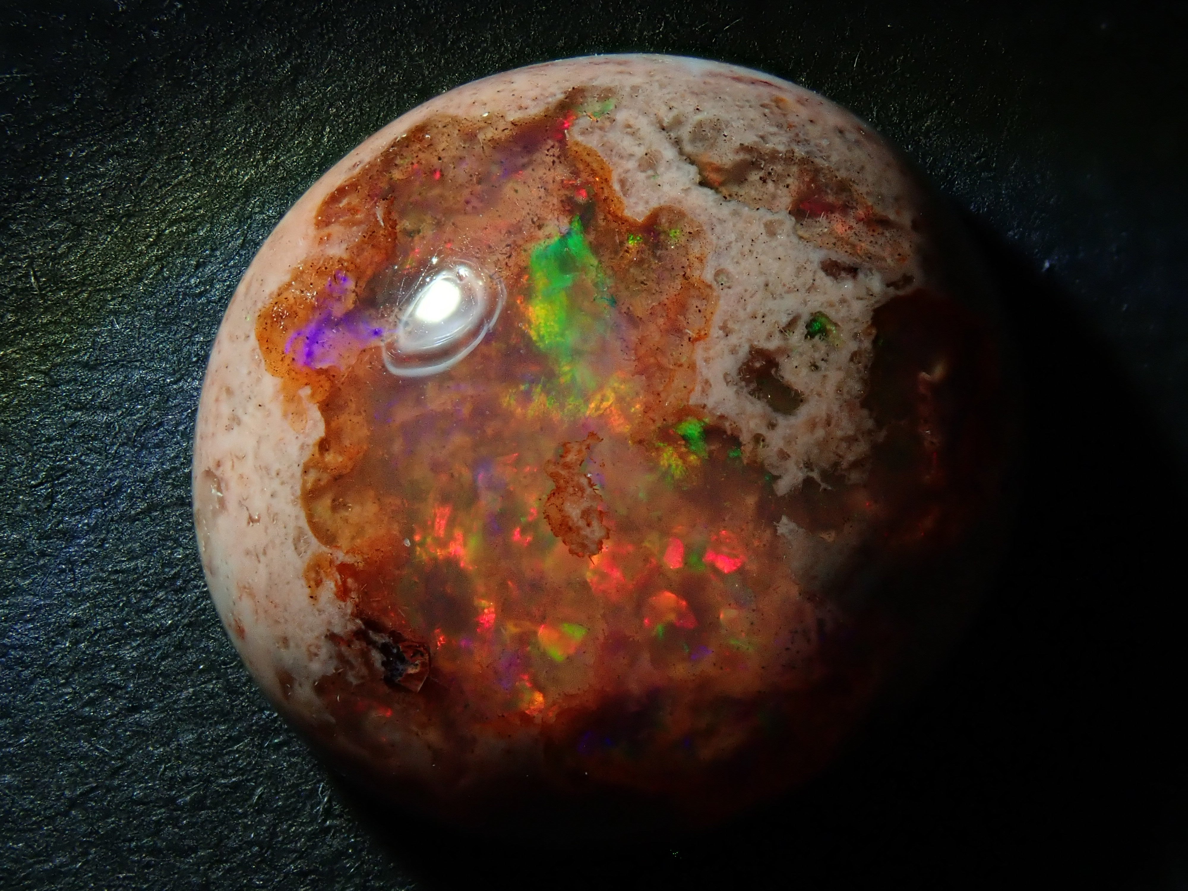 【12562809掲載】メキシコ産カンテラオパール 7.619ctルース