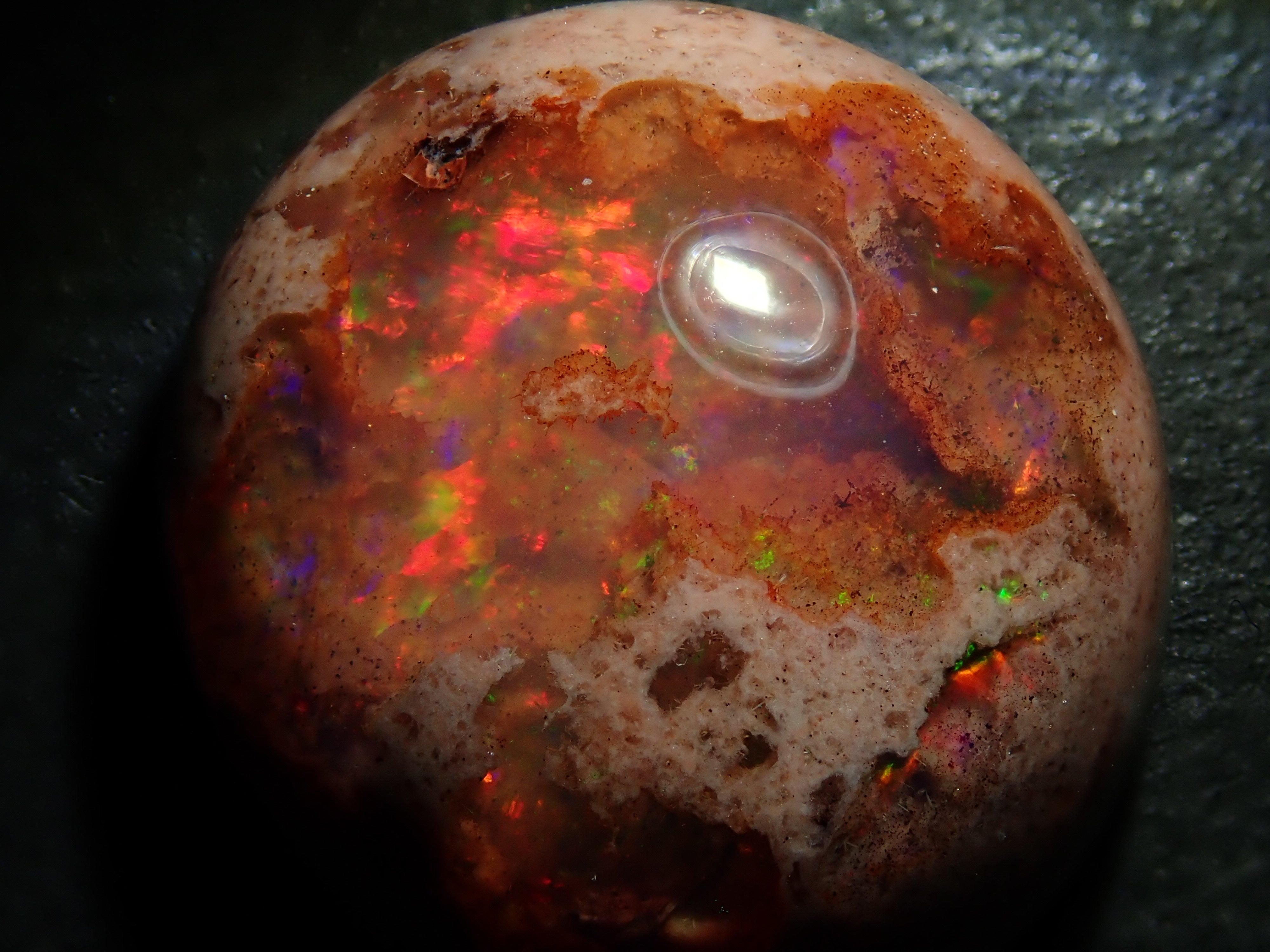 【12562809掲載】メキシコ産カンテラオパール 7.619ctルース