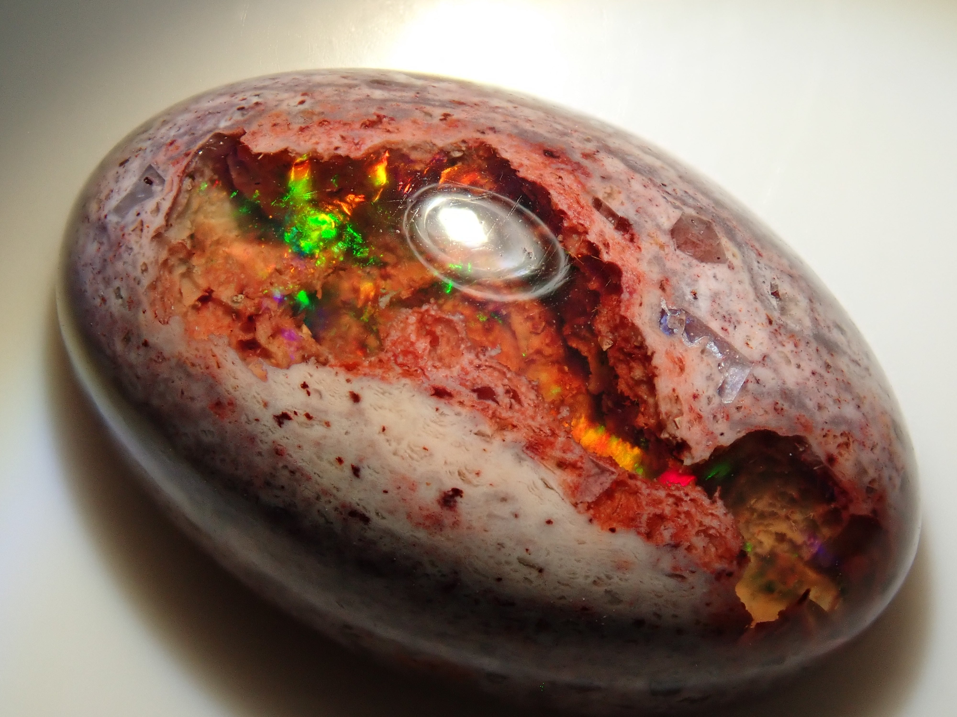 【12562811掲載】メキシコ産カンテラオパール 10.379ctルース