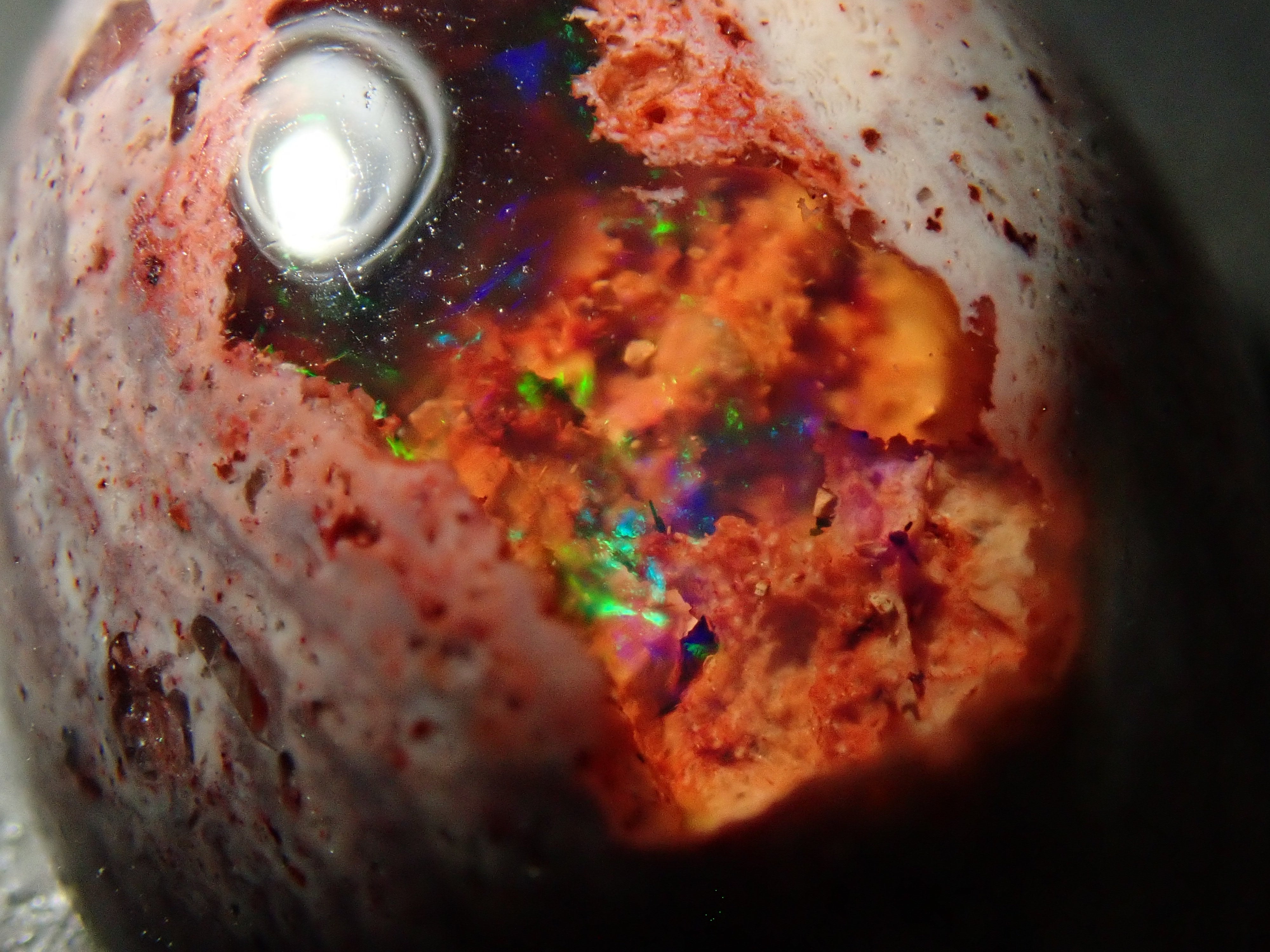 【12562811掲載】メキシコ産カンテラオパール 10.379ctルース