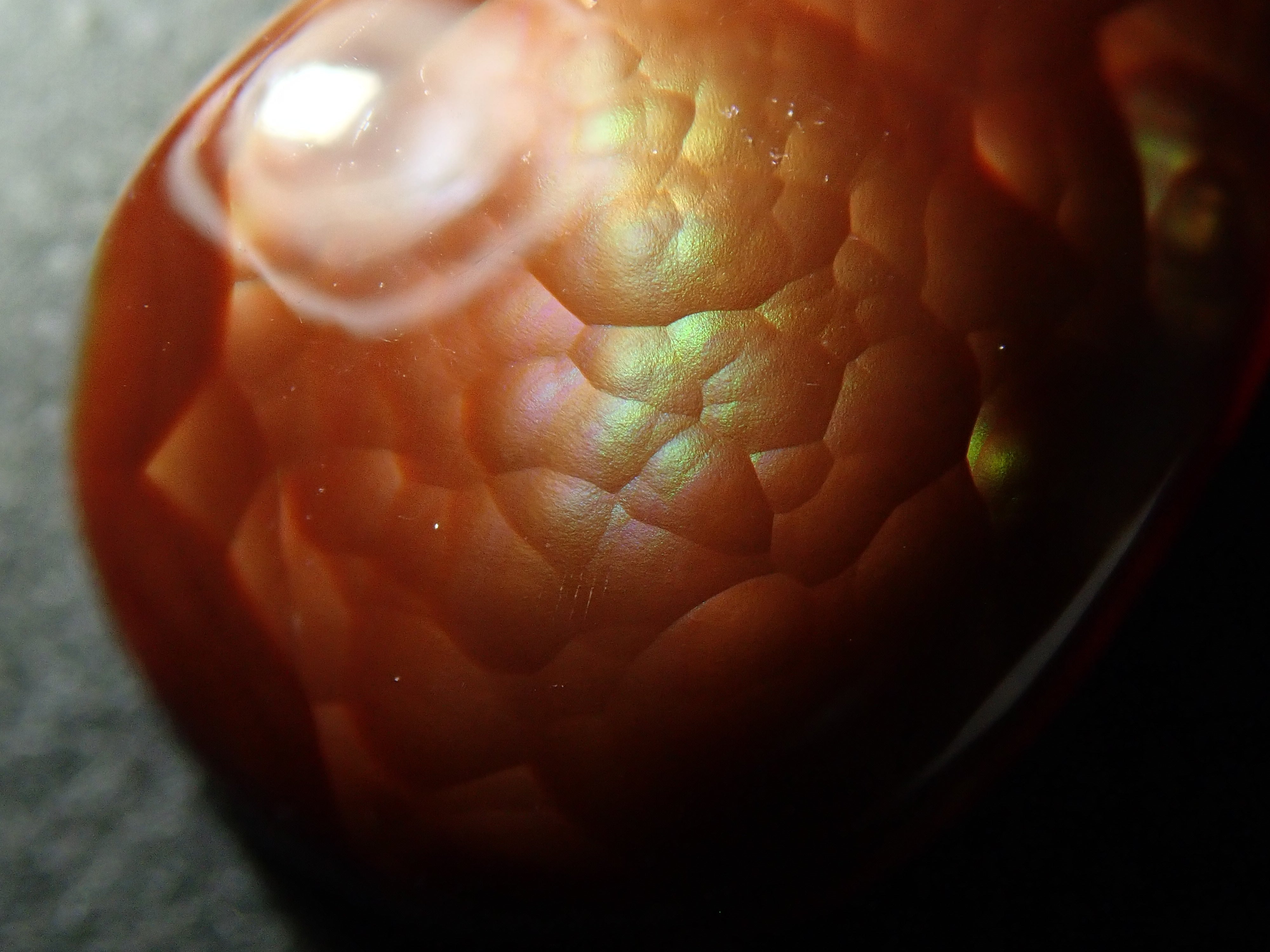 【12562851掲載】ファイアーアゲート 3.613ctルース