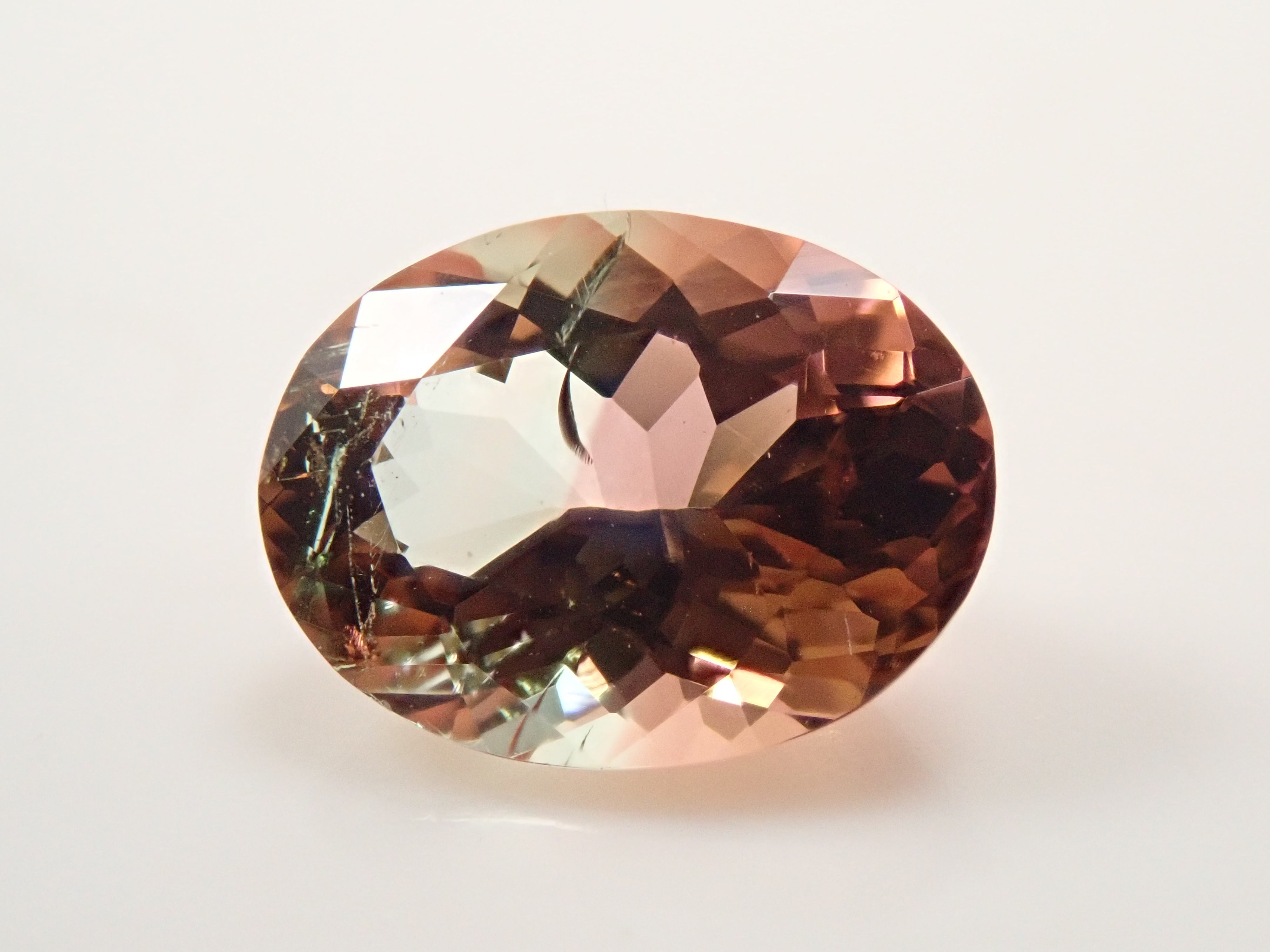 【12562823掲載】ブラジル産バイカラートルマリン 1.050ctルース