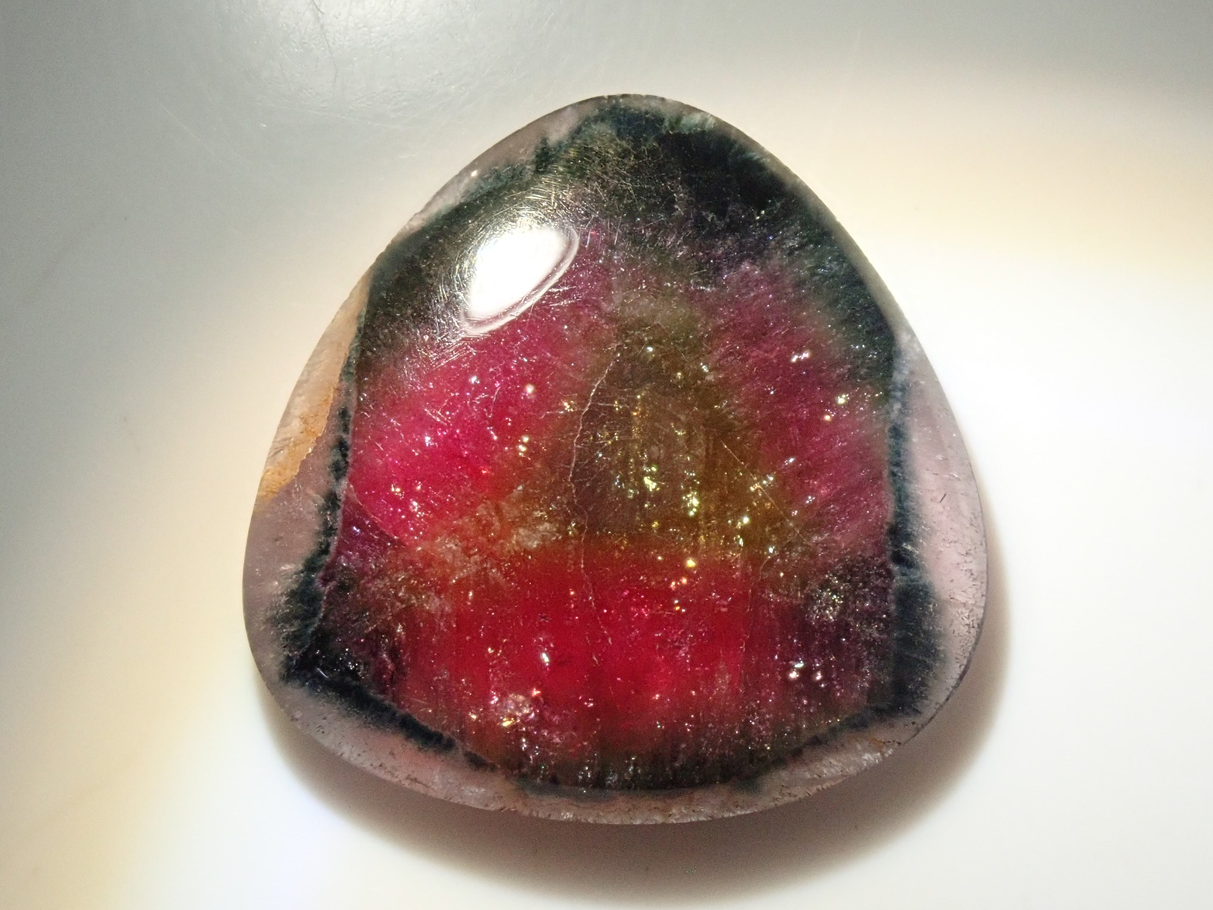 【12562834掲載】ウォーターメロントルマリン 14.780ctルース