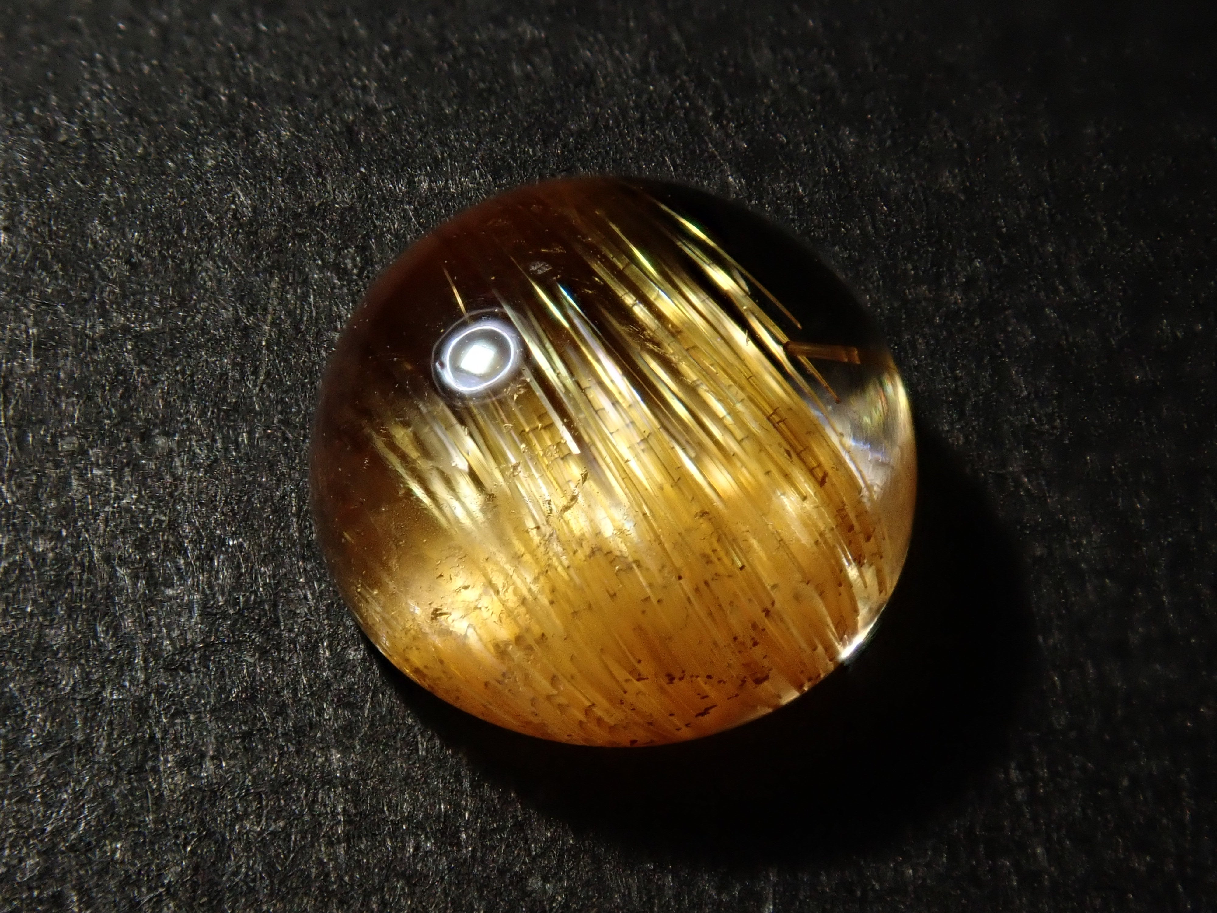 巴西金紅石英 (Rutile/Rutilated Quartz) 1 石散裝 (6.0-6.5mm，適合初學者)《可多買優惠》