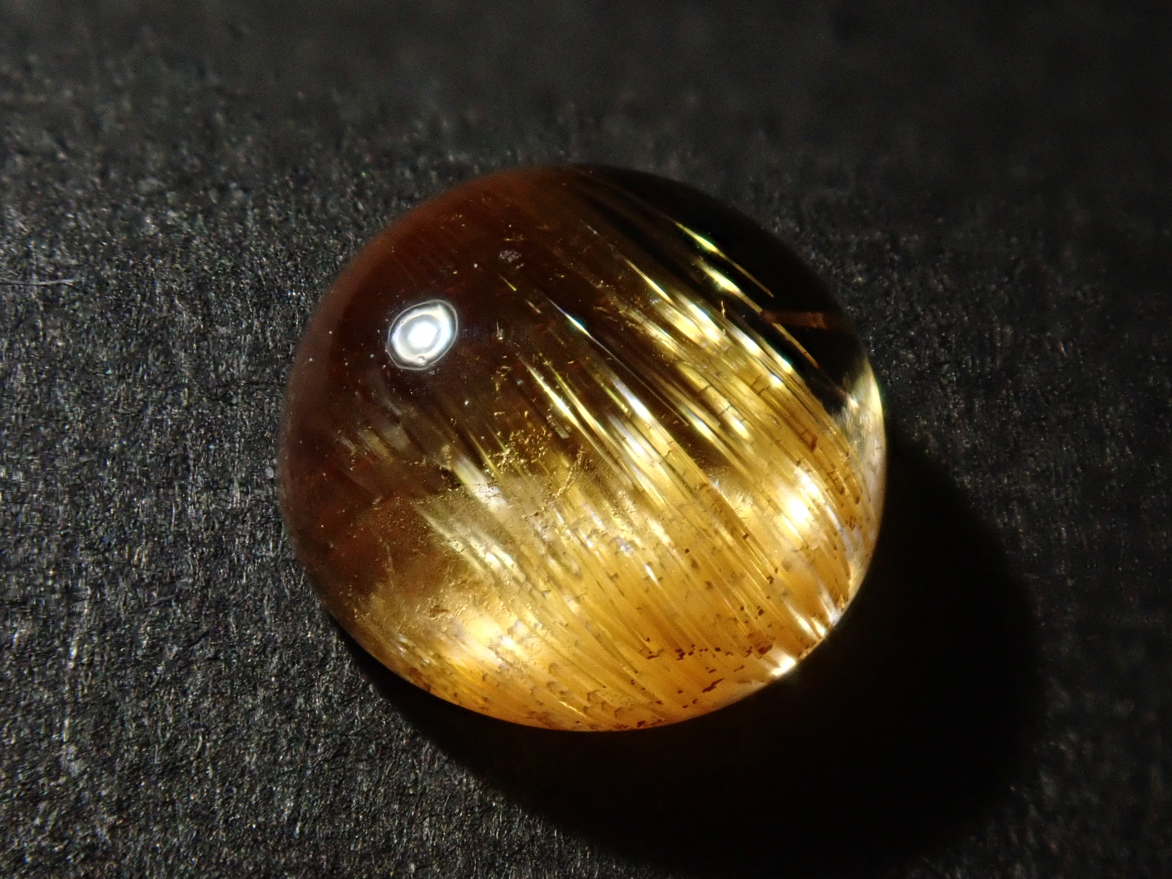 巴西金紅石英 (Rutile/Rutilated Quartz) 1 石散裝 (6.0-6.5mm，適合初學者)《可多買優惠》