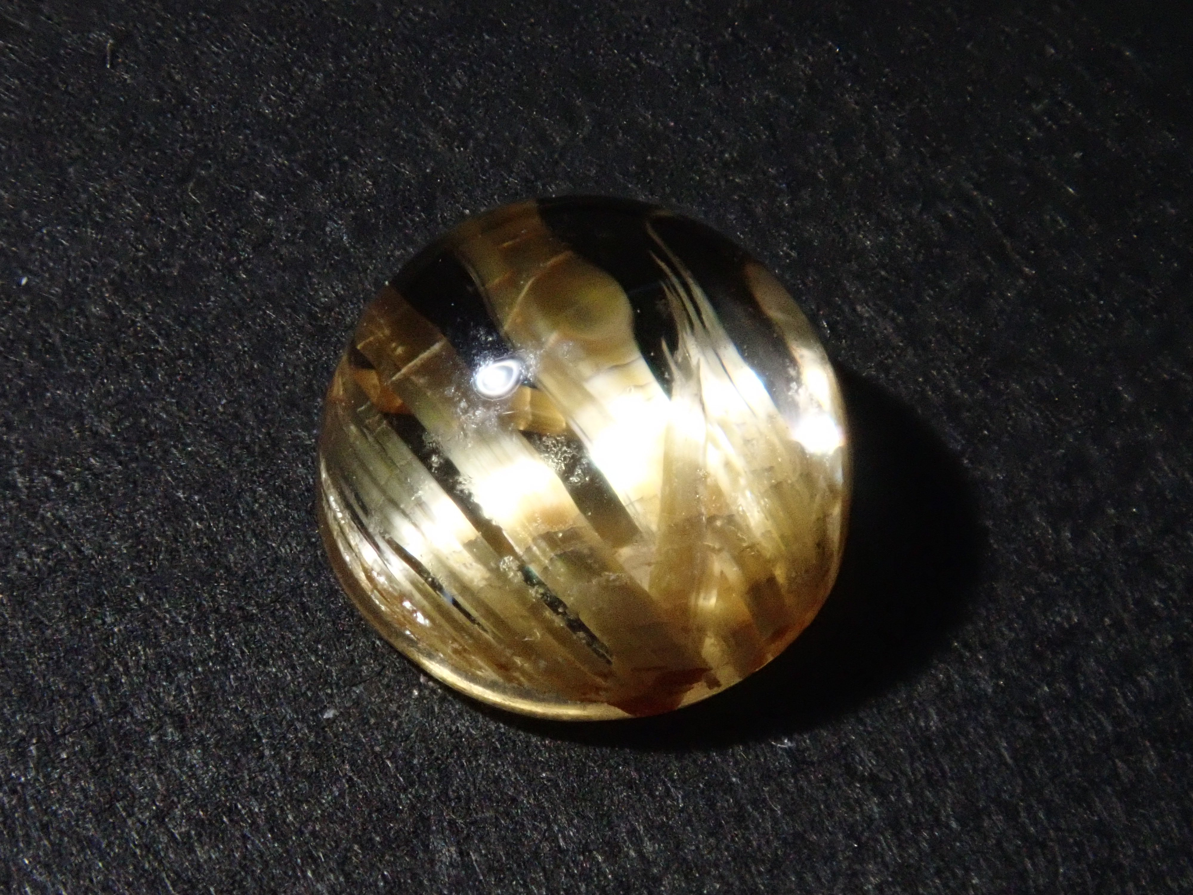 巴西金紅石英 (Rutile/Rutilated Quartz) 1 石散裝 (6.0-6.5mm，適合初學者)《可多買優惠》