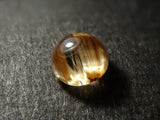 [On sale from 10pm on 4/21] Brazilian rutilated quartz (rutile/rutilated quartz) 1 loose stone (3.0-3.5mm, for beginners) {Multiple purchase discounts available}