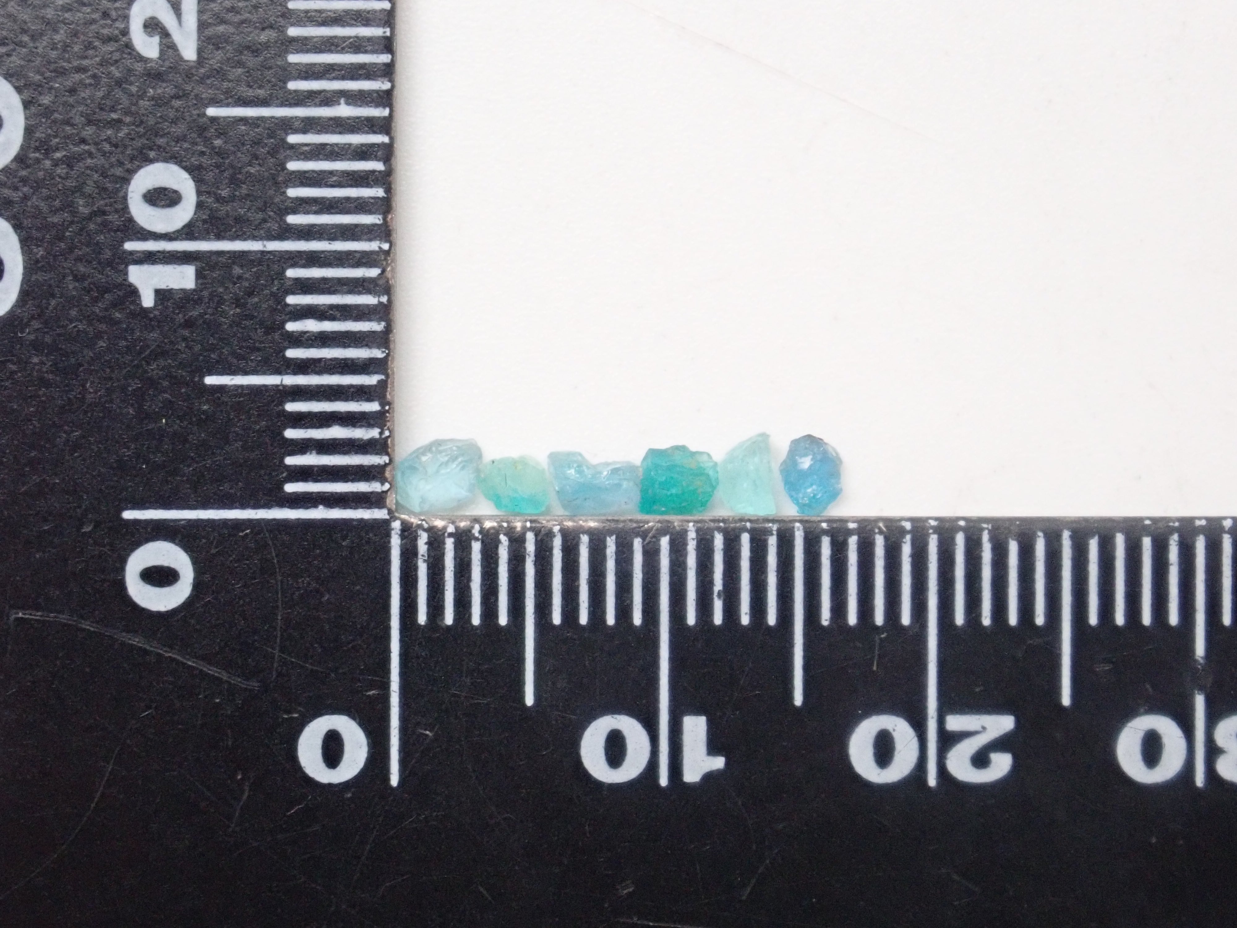 Limited to 30 stones: 1 Paraiba tourmaline rough stone from Brazil (Batalha mine) Multiple purchase discounts available