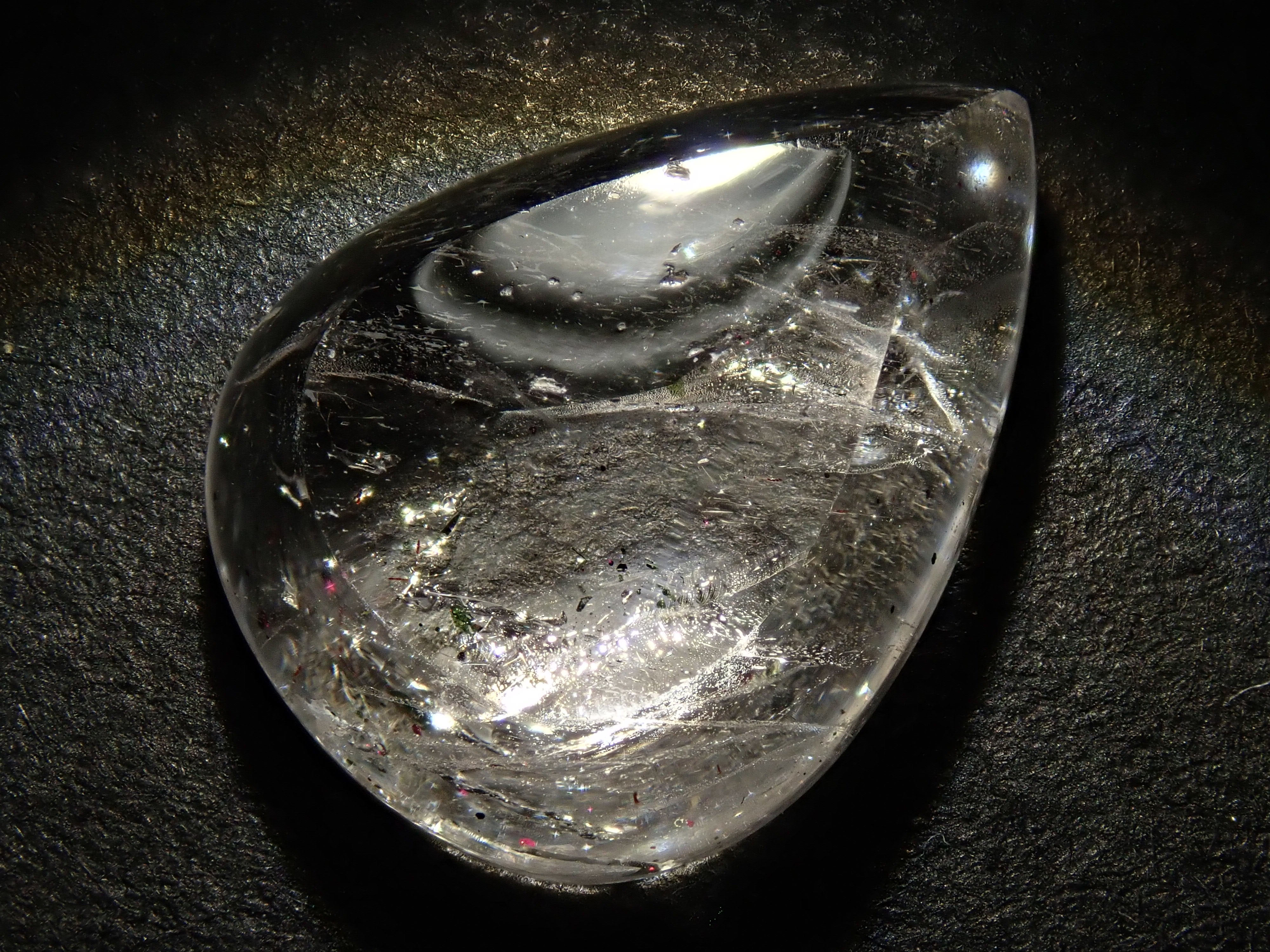 【12562837掲載】ブラジル産ティンカーベルクォーツ（ピンクファイヤークォーツ） 6.020ctルース