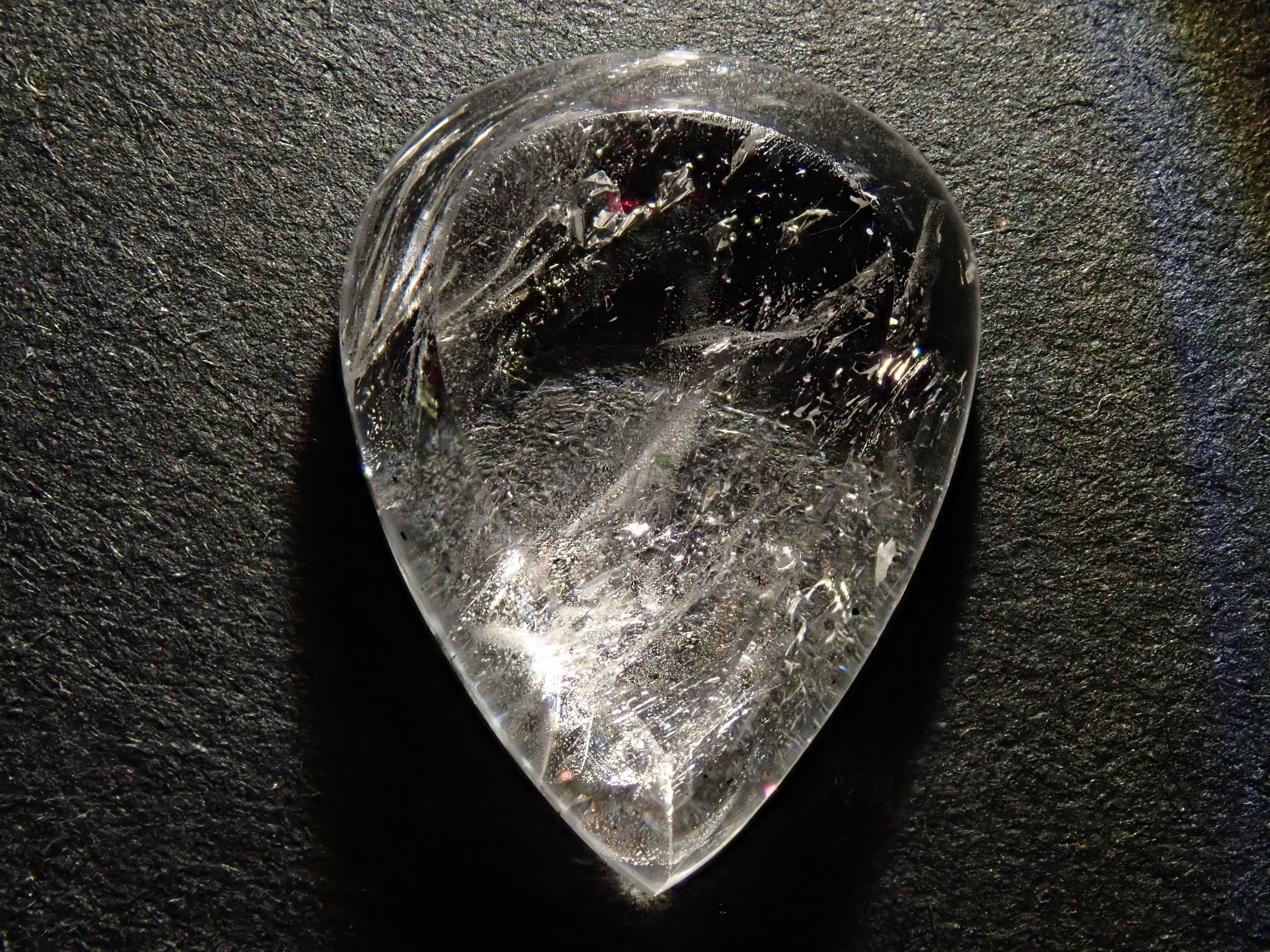 【12562837掲載】ブラジル産ティンカーベルクォーツ（ピンクファイヤークォーツ） 6.020ctルース