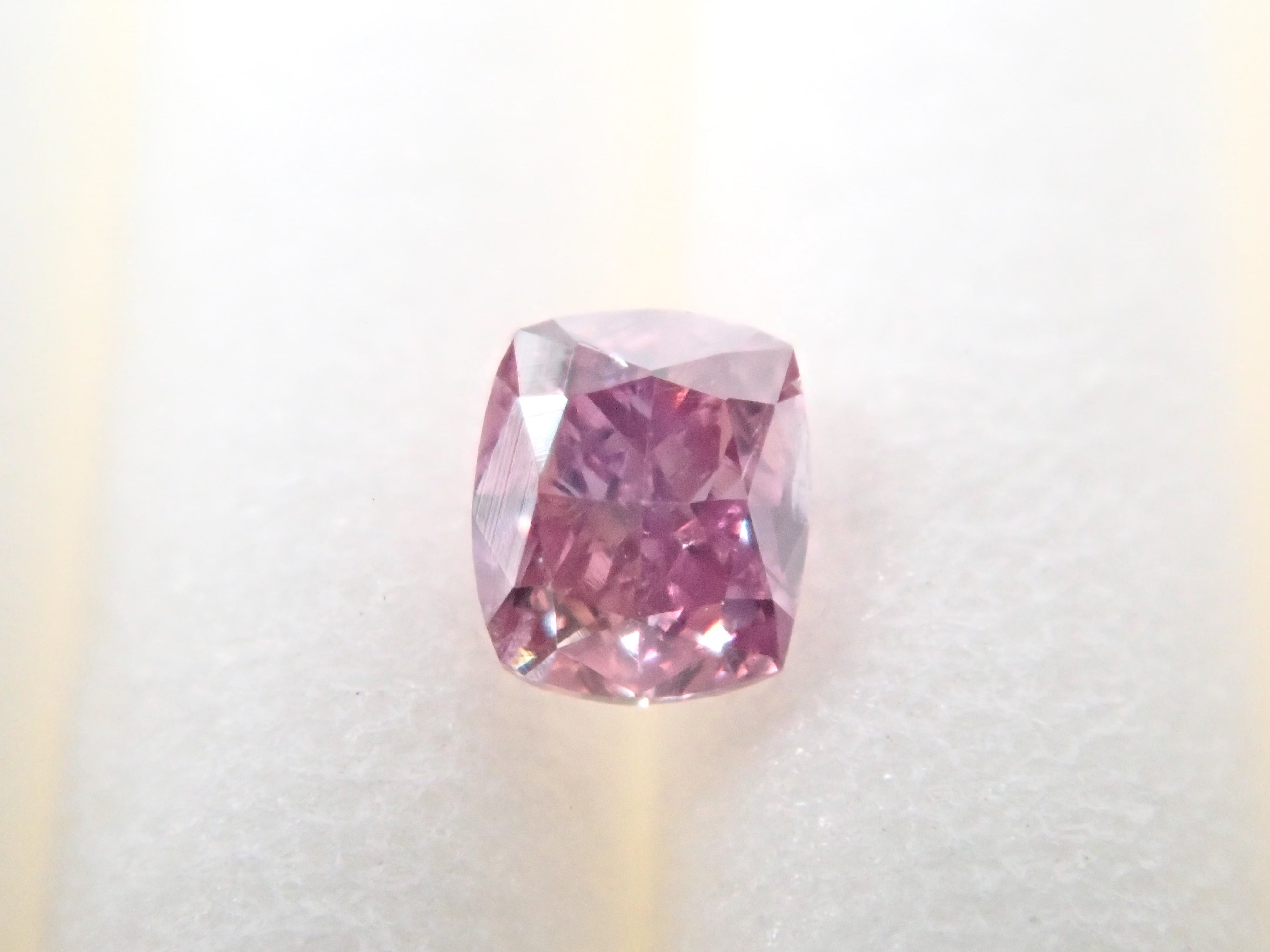 Pink diamond 0.072ct loose (FANCY DEEP PURPLE PINK, I1)