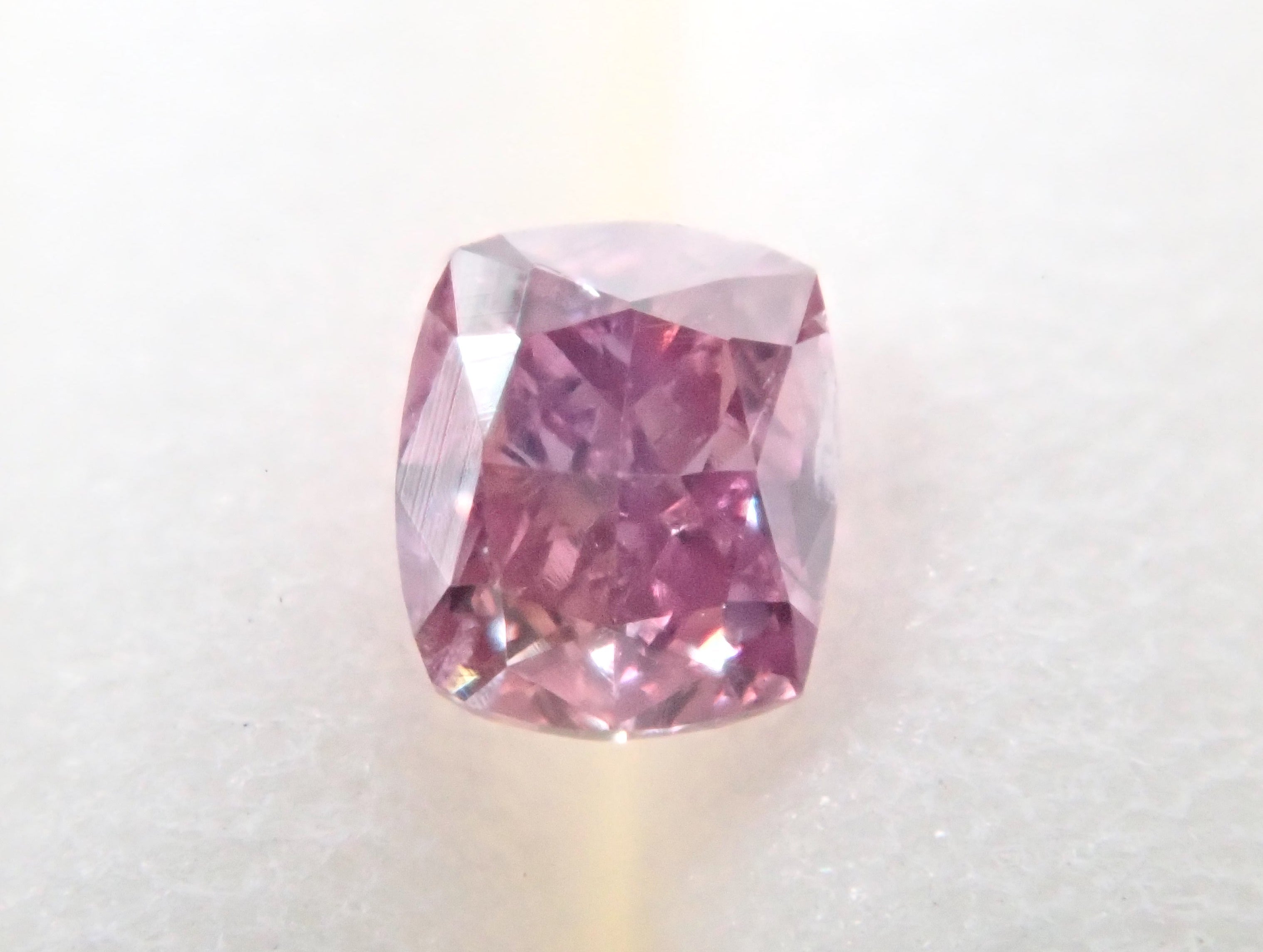 Pink diamond 0.072ct loose (FANCY DEEP PURPLE PINK, I1)