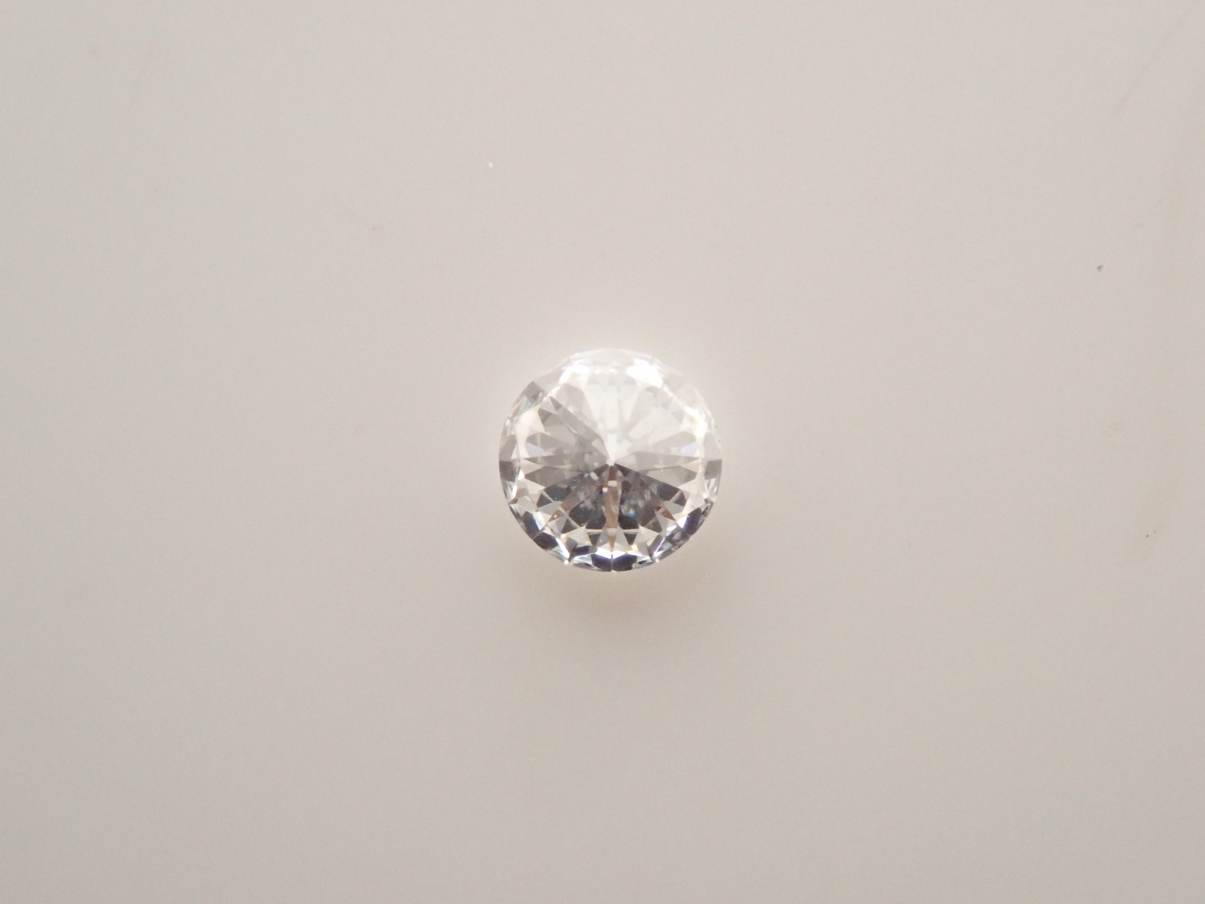 ダイヤモンド 0.095ctルース(F, VS-2, Excellent)