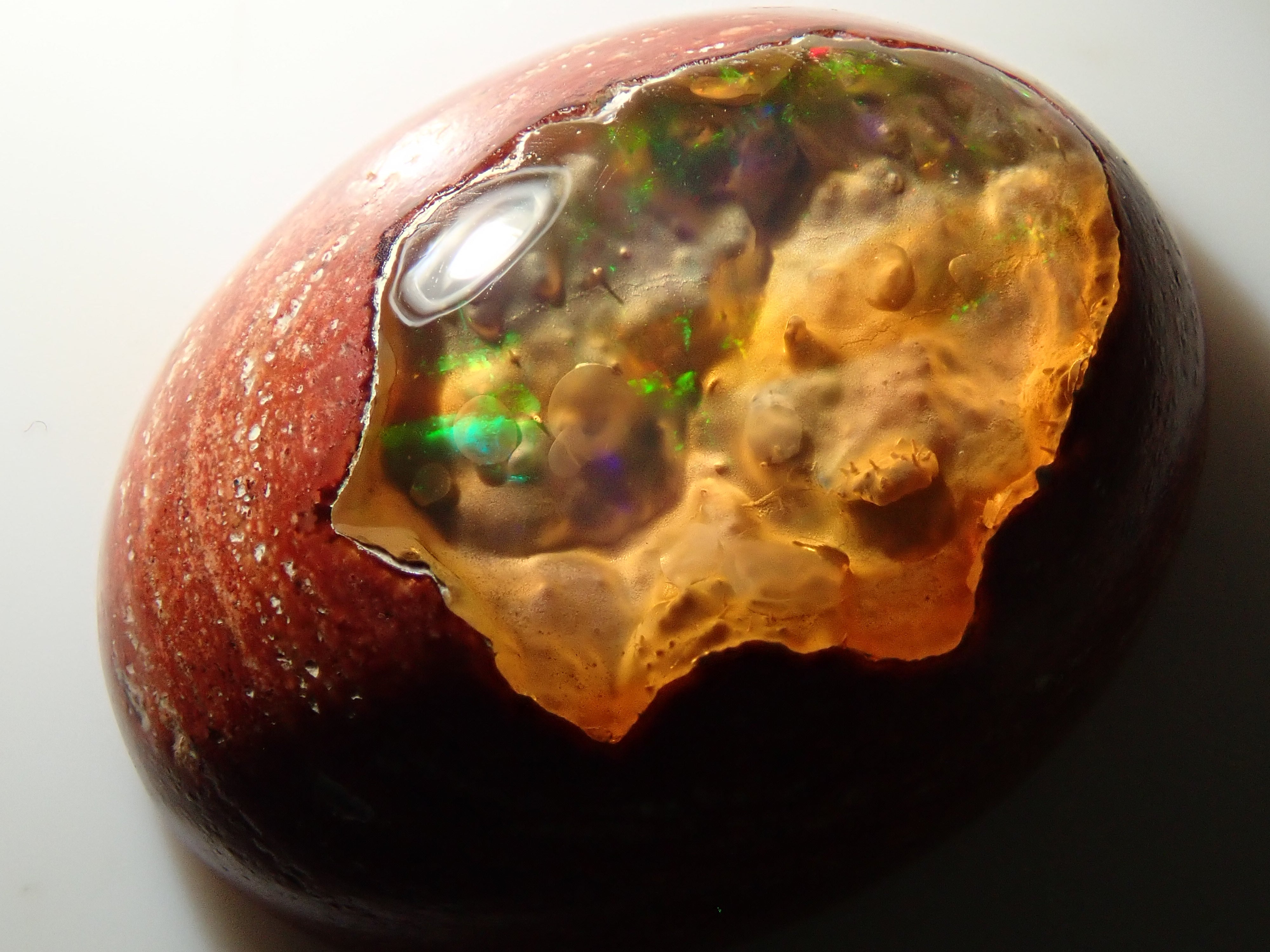 【4/29 22時販売】メキシコ産カンテラオパール 5.811ctルース 鑑別書