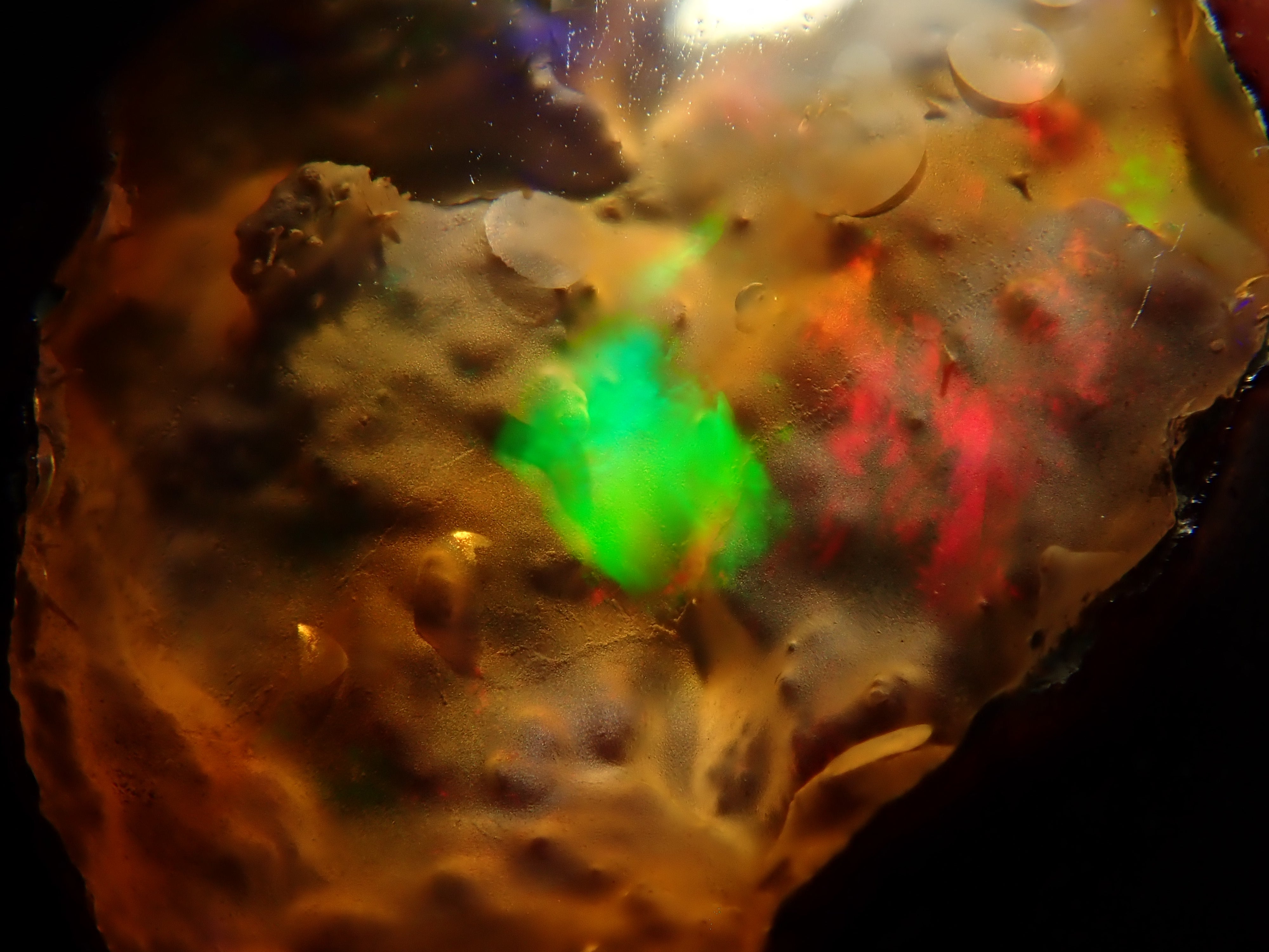 【4/29 22時販売】メキシコ産カンテラオパール 5.811ctルース 鑑別書