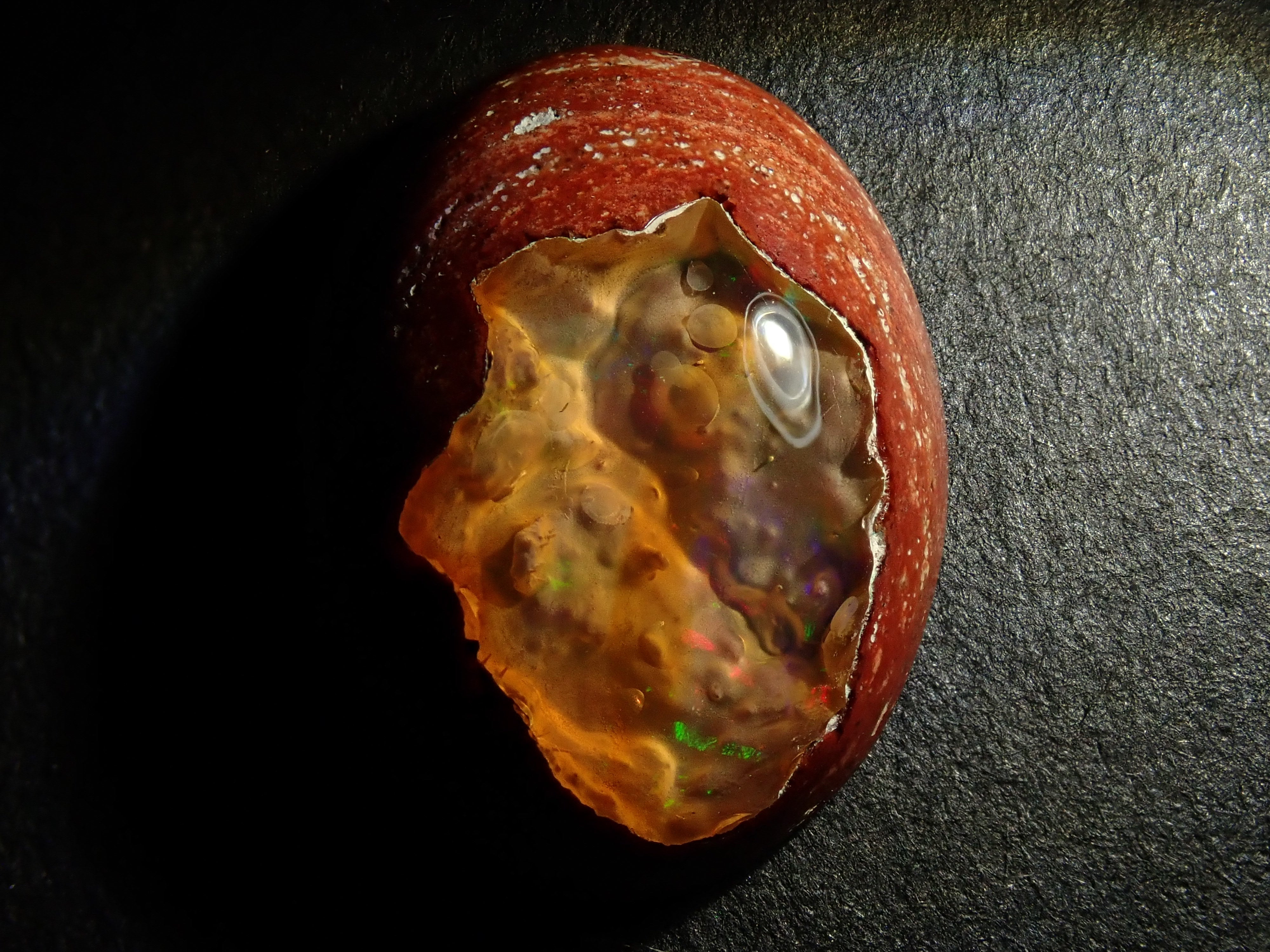 【4/29 22時販売】メキシコ産カンテラオパール 5.811ctルース 鑑別書