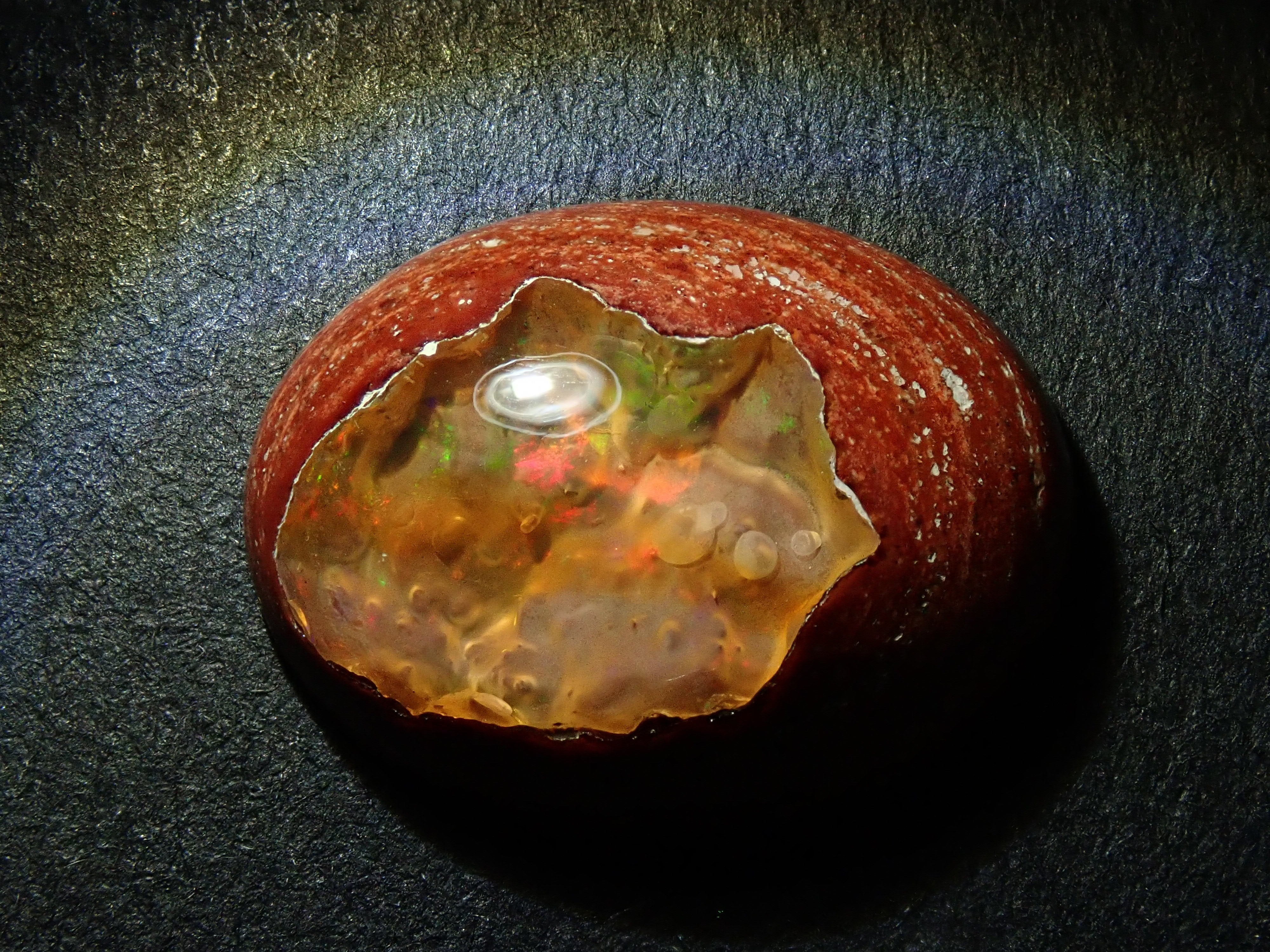 【4/29 22時販売】メキシコ産カンテラオパール 5.811ctルース 鑑別書