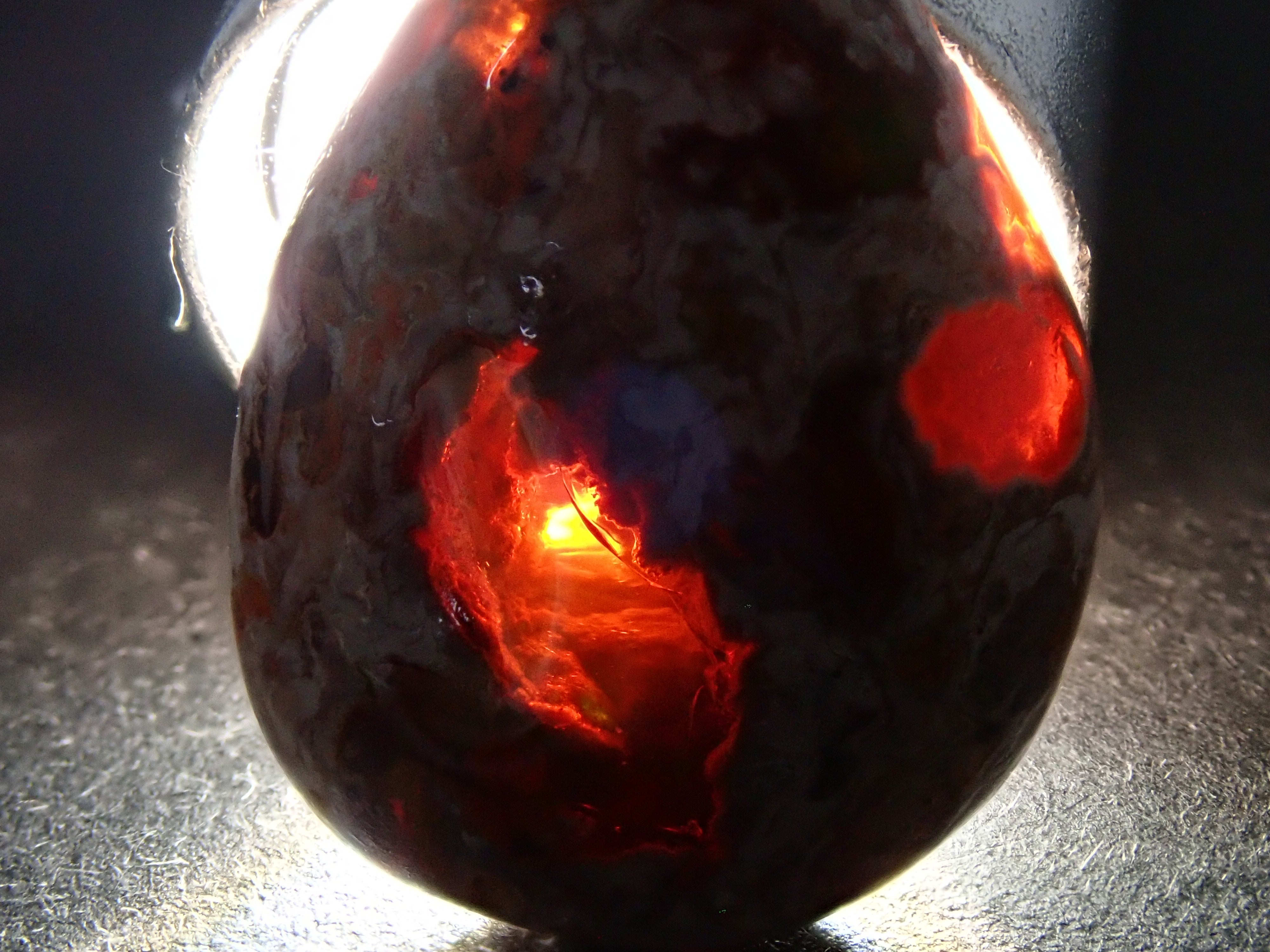 【12562861掲載】メキシコ産カンテラオパール 7.520ctルース