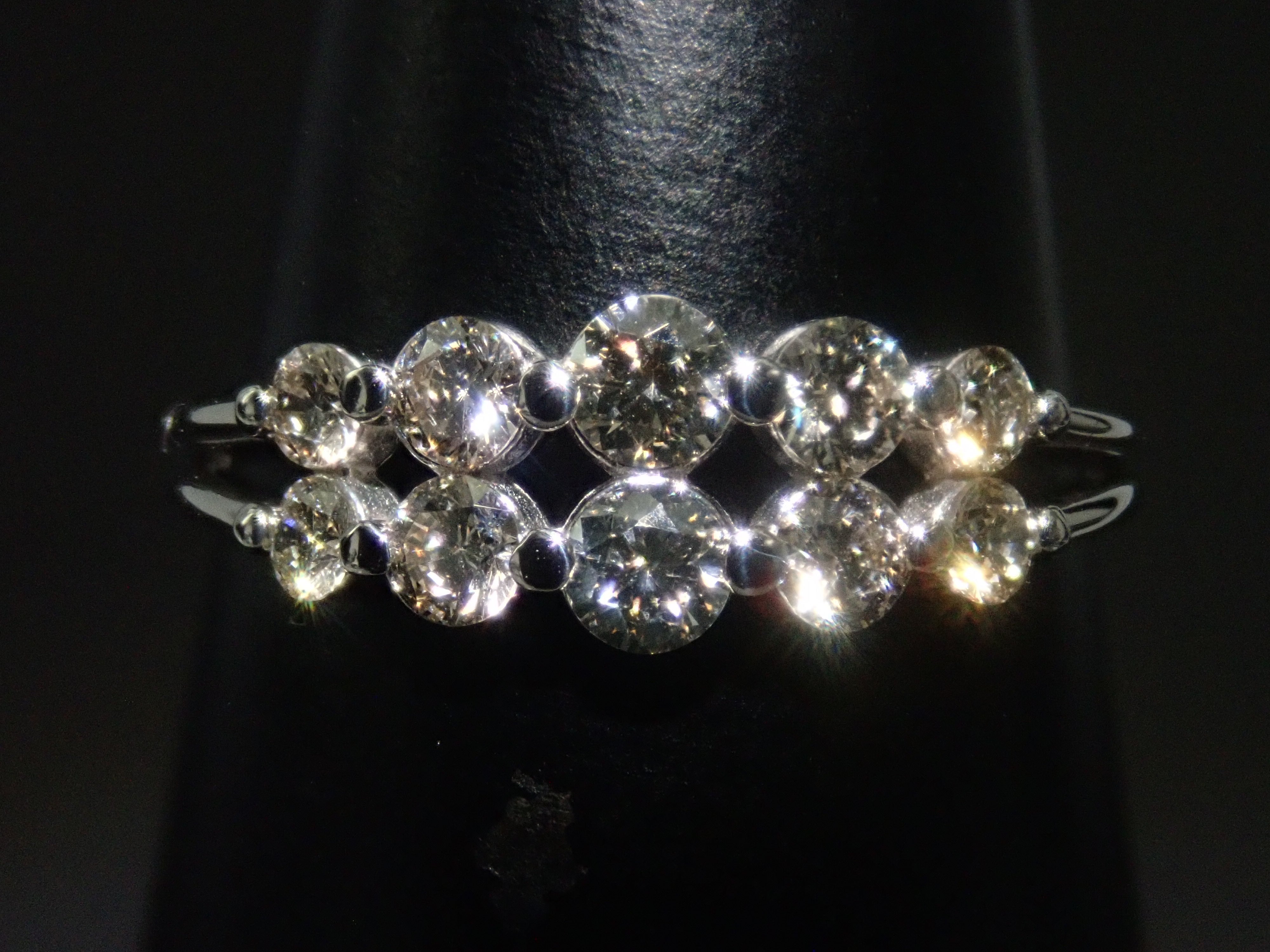 【22602583掲載】【カラフリ】Pt900 ダイヤモンド 0.5ct リング