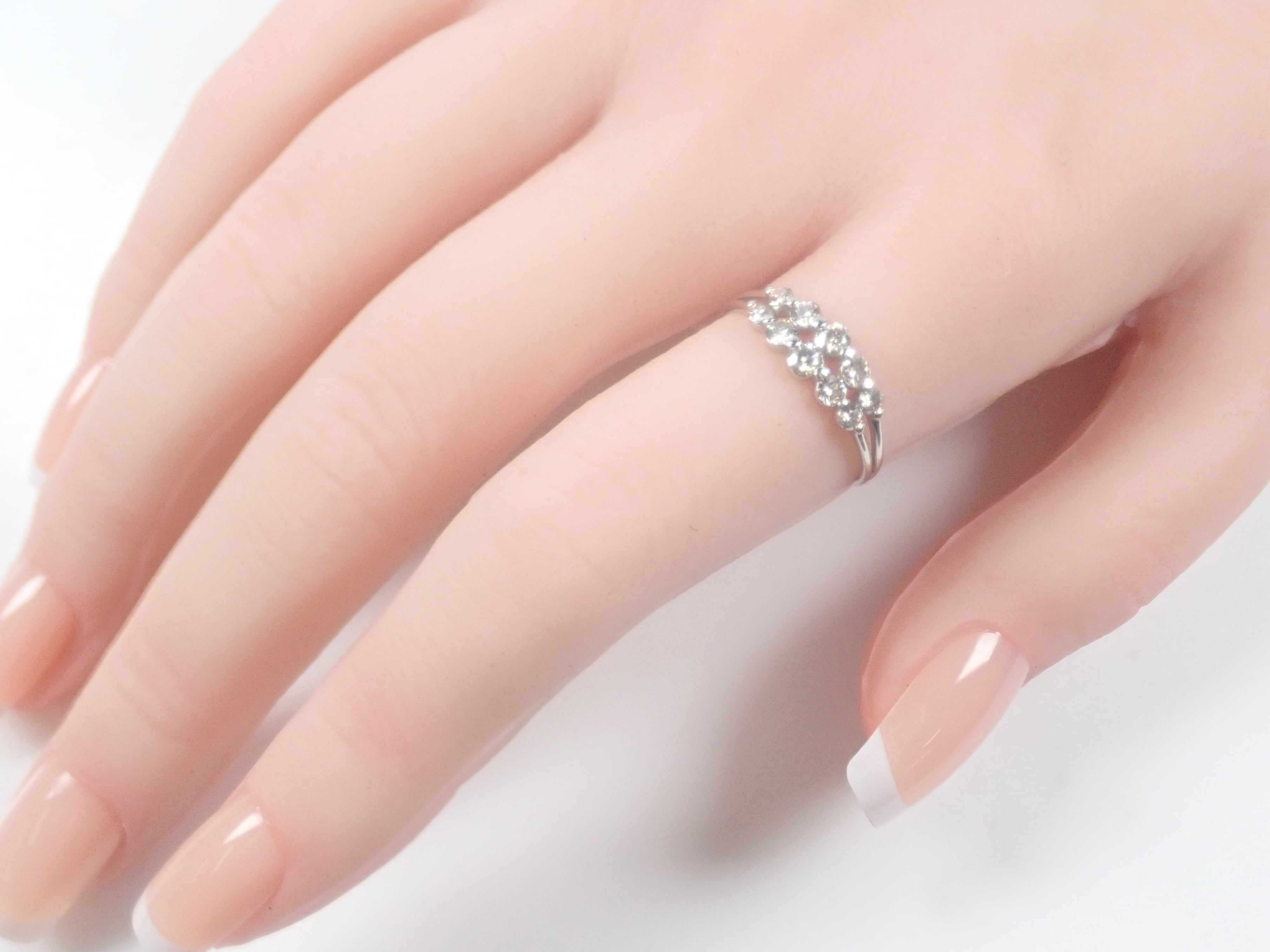 【22602583掲載】【カラフリ】Pt900 ダイヤモンド 0.5ct リング