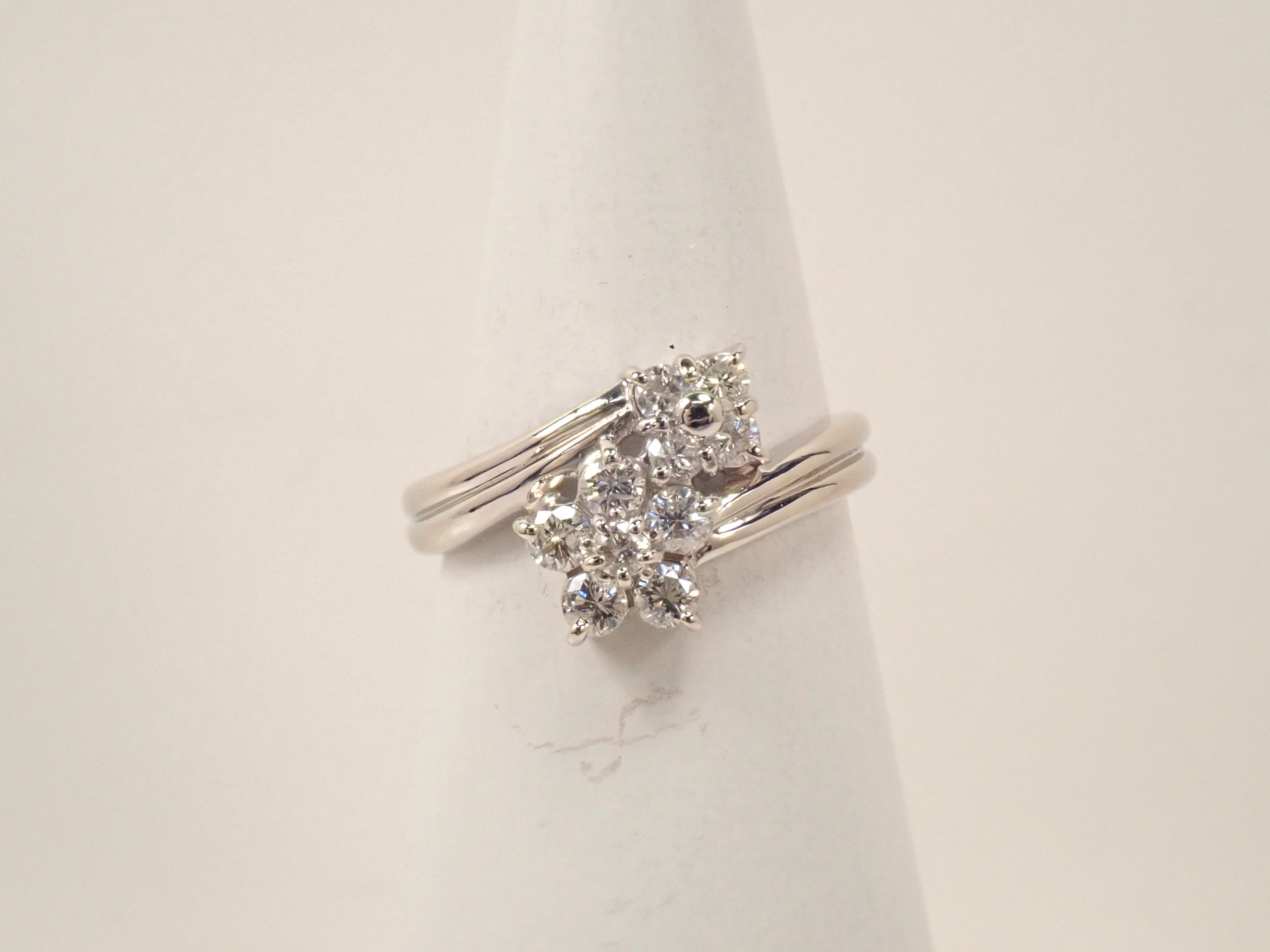 【5/18 22時販売】【カラフリ】Pt900 ダイヤモンド 0.50ct リング