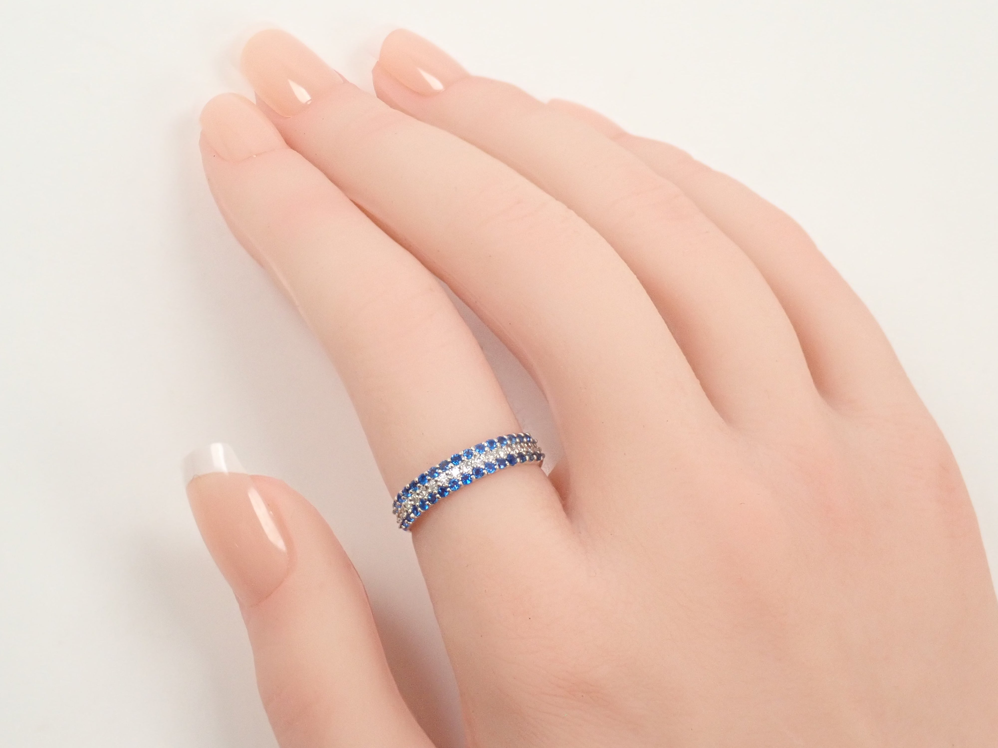 【22602598掲載】【カラフリ】Pt950 アウイナイト 0.24ct リング