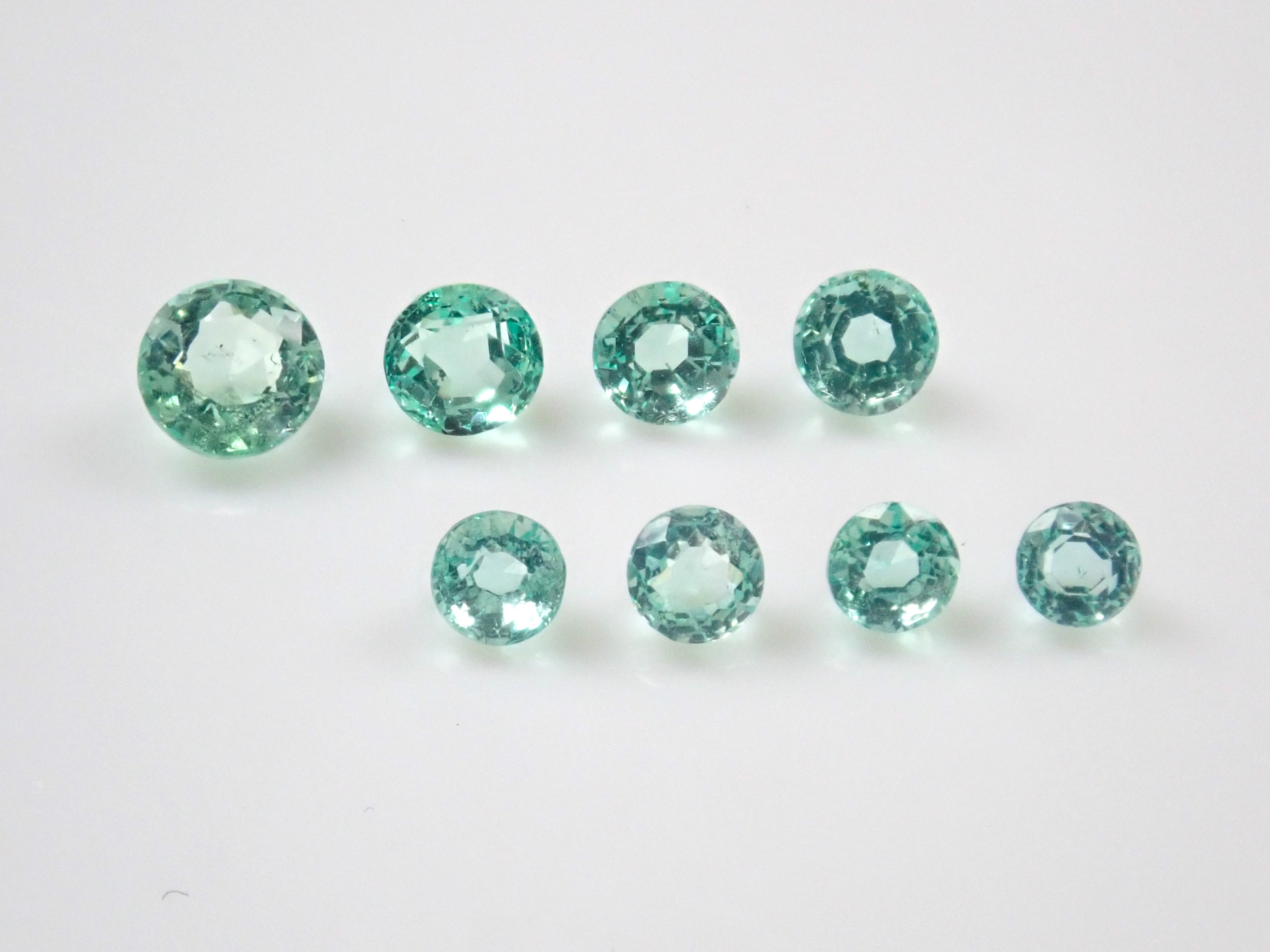 《Only one left》Colombian mint color emerald 1 loose stone《Multiple purchase discounts available》