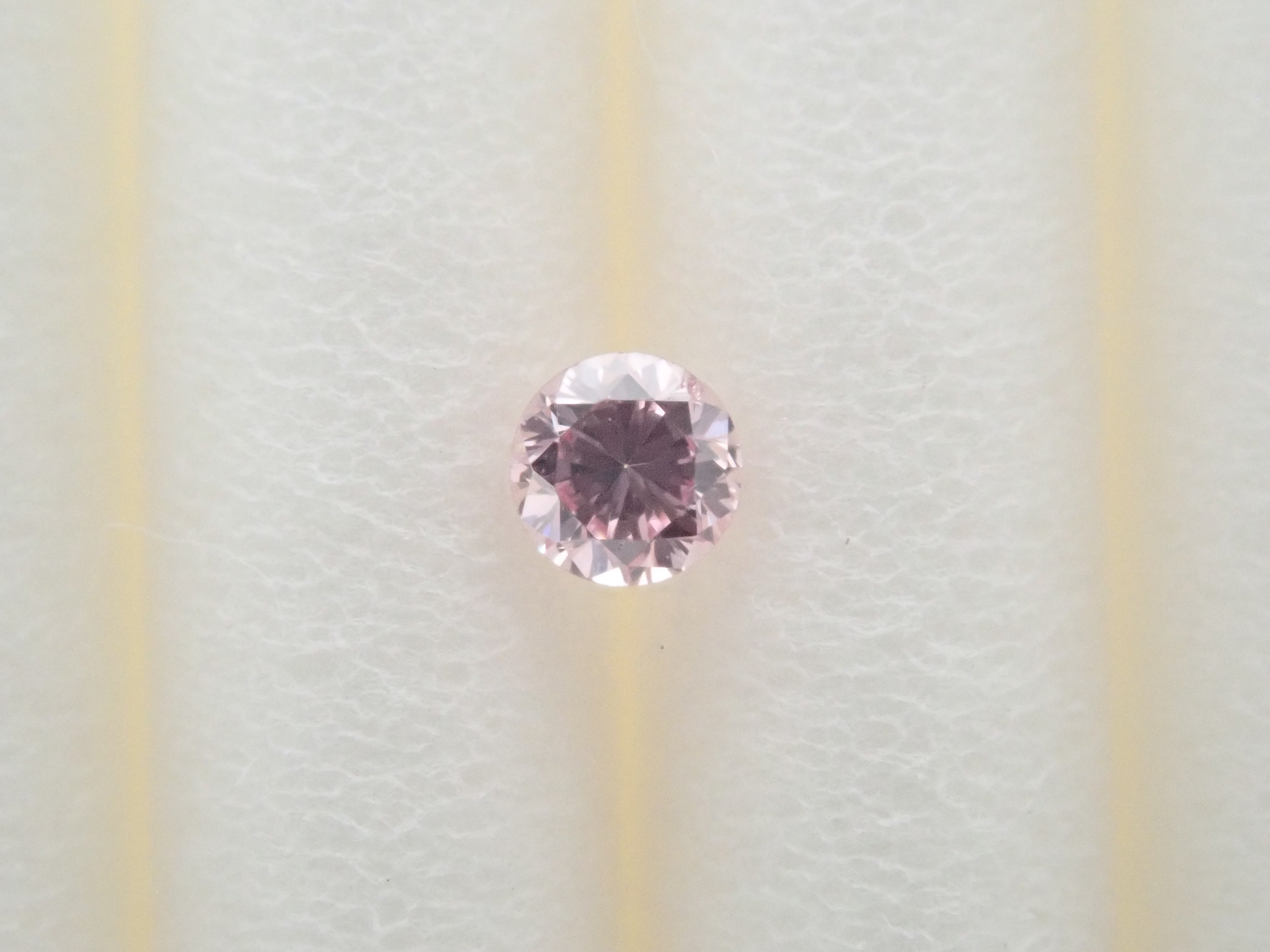 【32501694掲載】ピンクダイヤモンド 0.031ctルース(FANCY PRPLISH PINK, SI1)