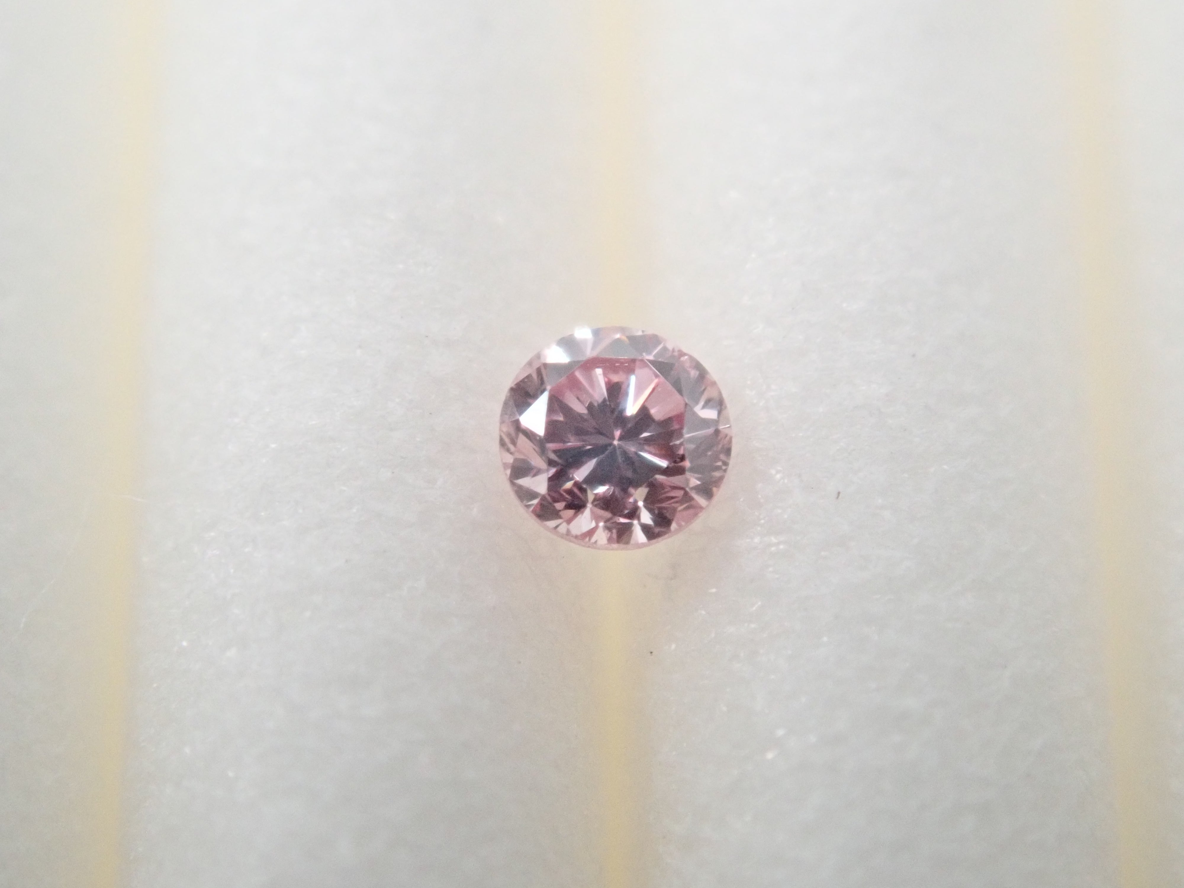 【32501694掲載】ピンクダイヤモンド 0.031ctルース(FANCY PRPLISH PINK, SI1)