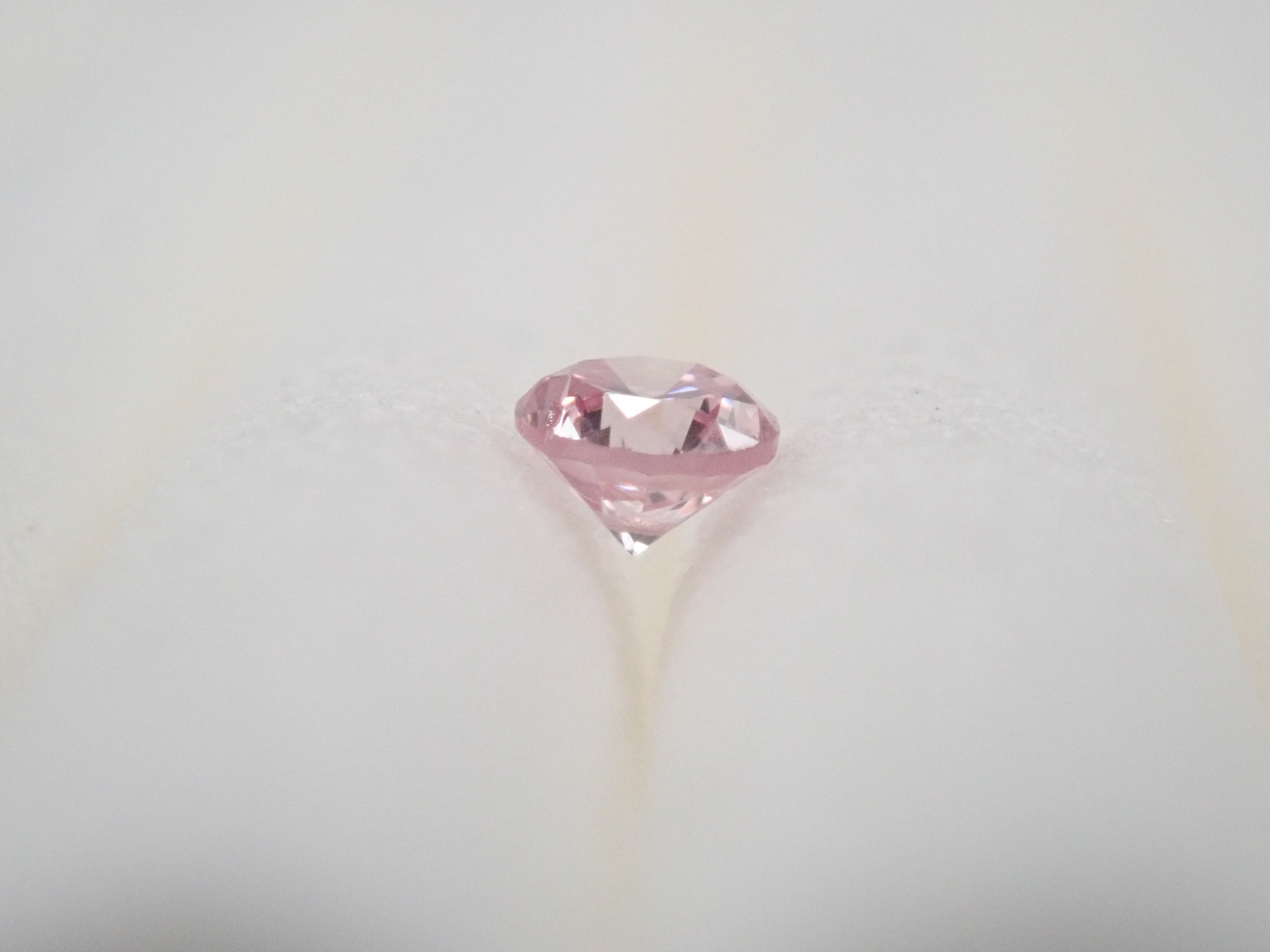 【32501694掲載】ピンクダイヤモンド 0.031ctルース(FANCY PRPLISH PINK, SI1)