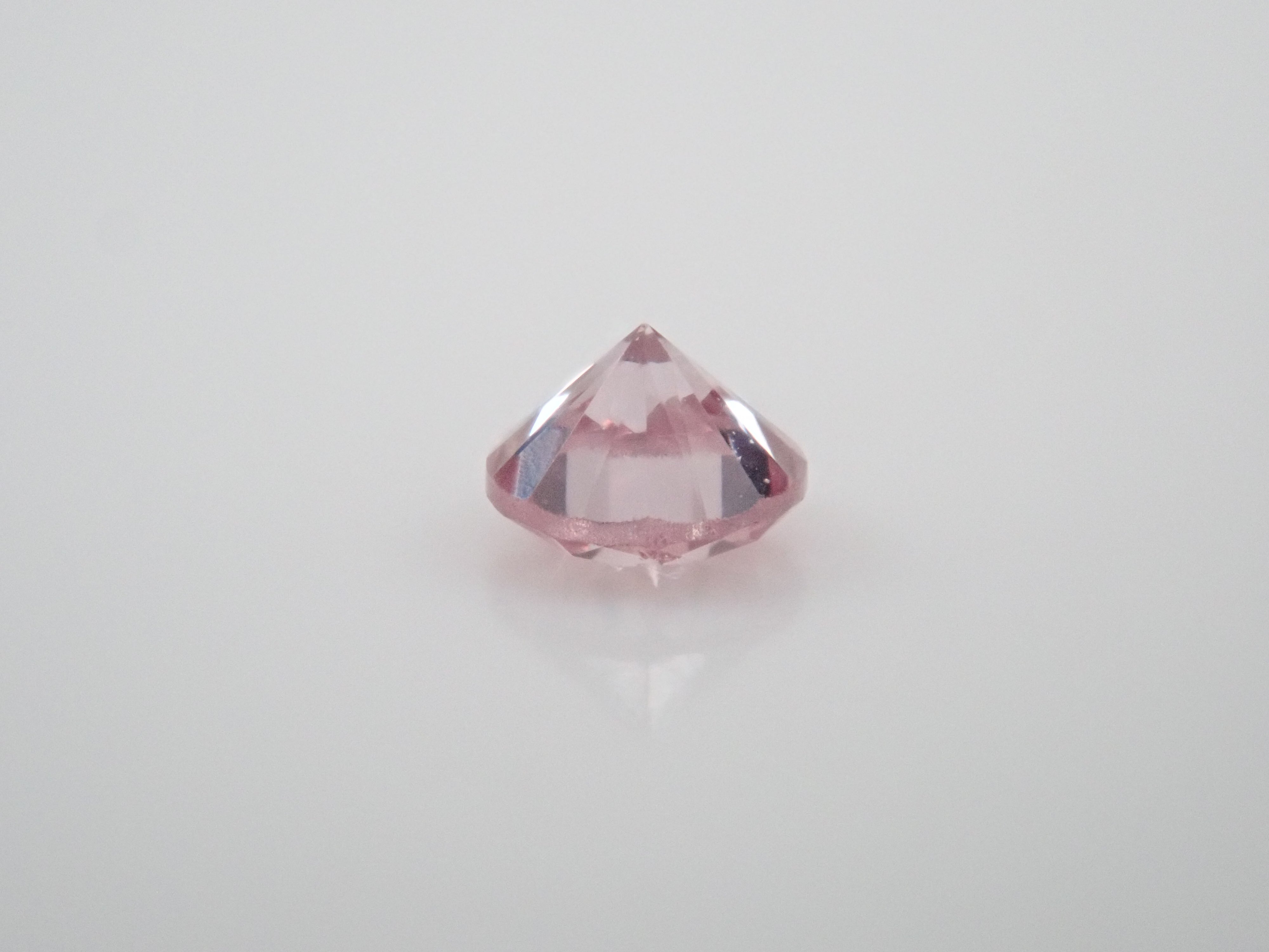 【32501694掲載】ピンクダイヤモンド 0.031ctルース(FANCY PRPLISH PINK, SI1)
