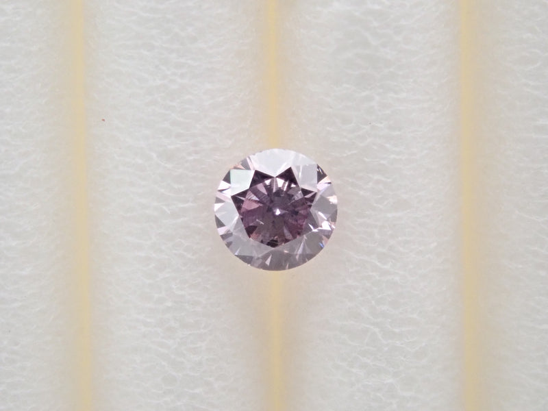 ピンクダイヤモンド 0.062ctルース(FANCY PURPLE PINK, SI1)
