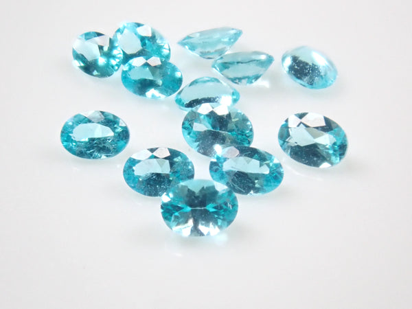 [On sale from 10pm on 5/12] {Limited to 13 stones} Brazilian Paraiba Tourmaline (Batalha mine, oval cut, 2 x 1.2mm) 1 loose stone {Multiple purchase discounts available}