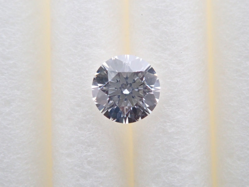 ダイヤモンド 0.136ctルース(E, VVS-2, EXCELLENT H&C ハート