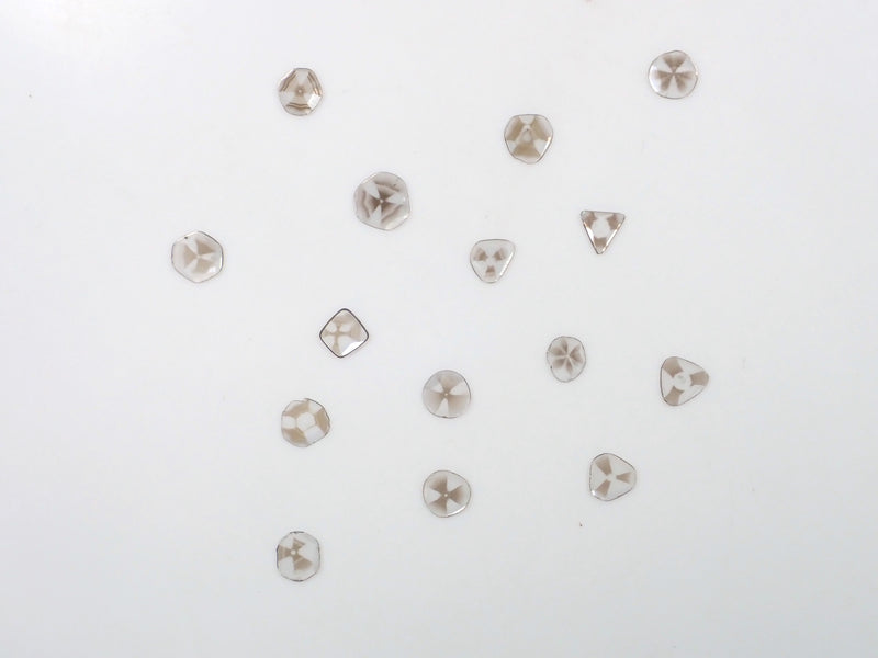 宝石ガチャガチャ💎トラピッチェダイヤモンド（スライスダイヤモンド）1石《複数購入割引有》》