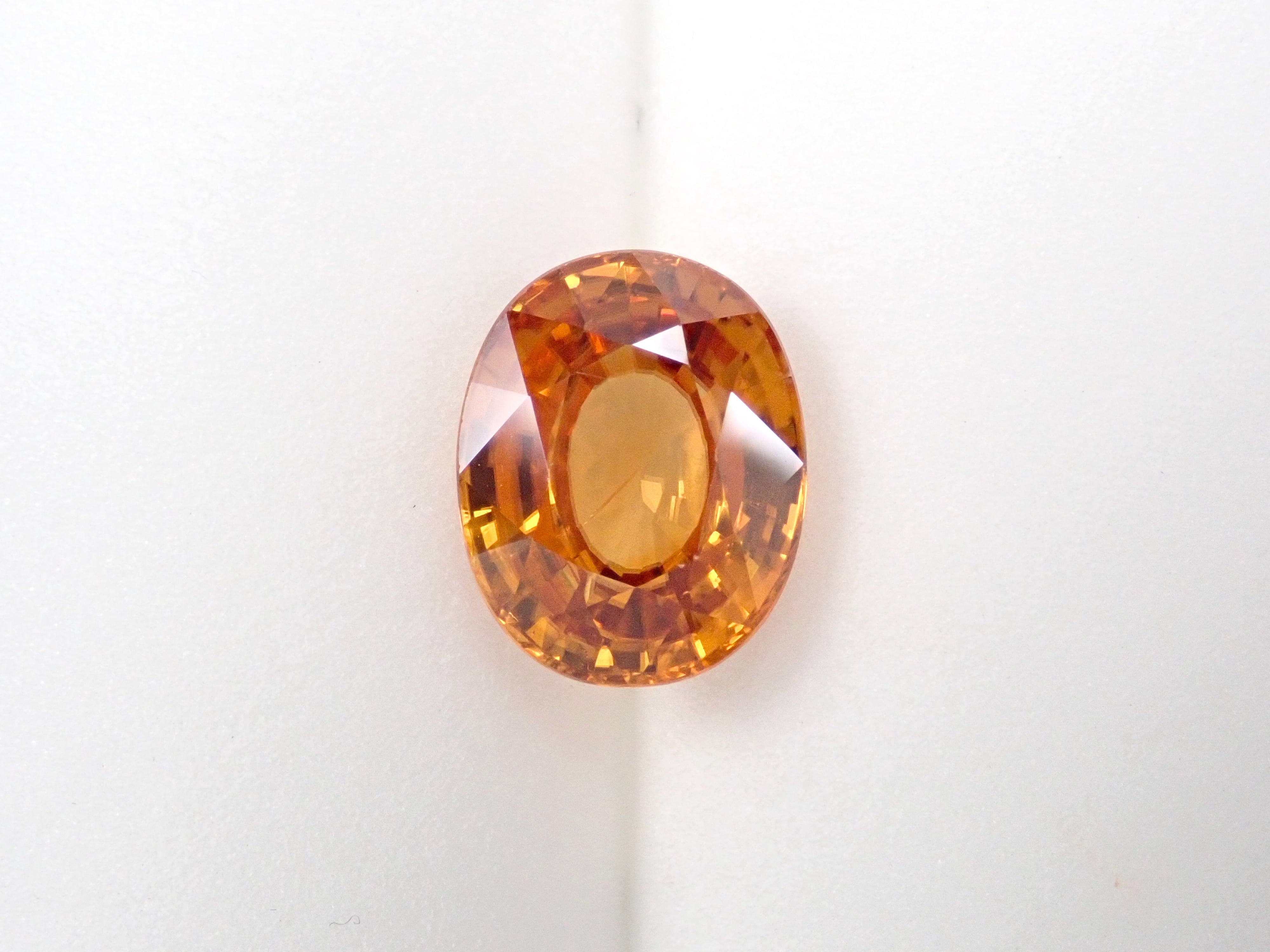 Cambodian orange zircon 5.925ct loose stone