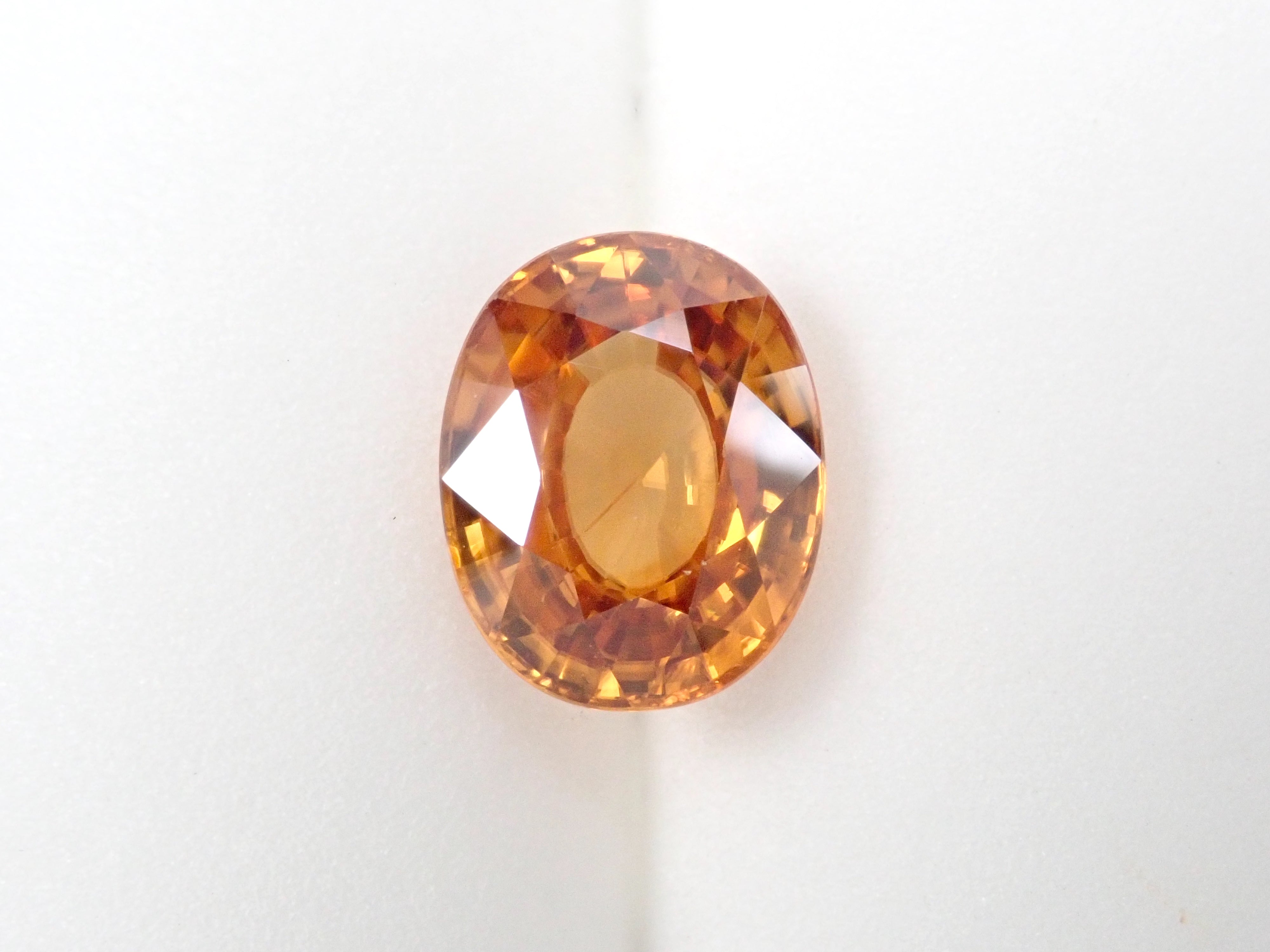 Cambodian orange zircon 5.925ct loose stone