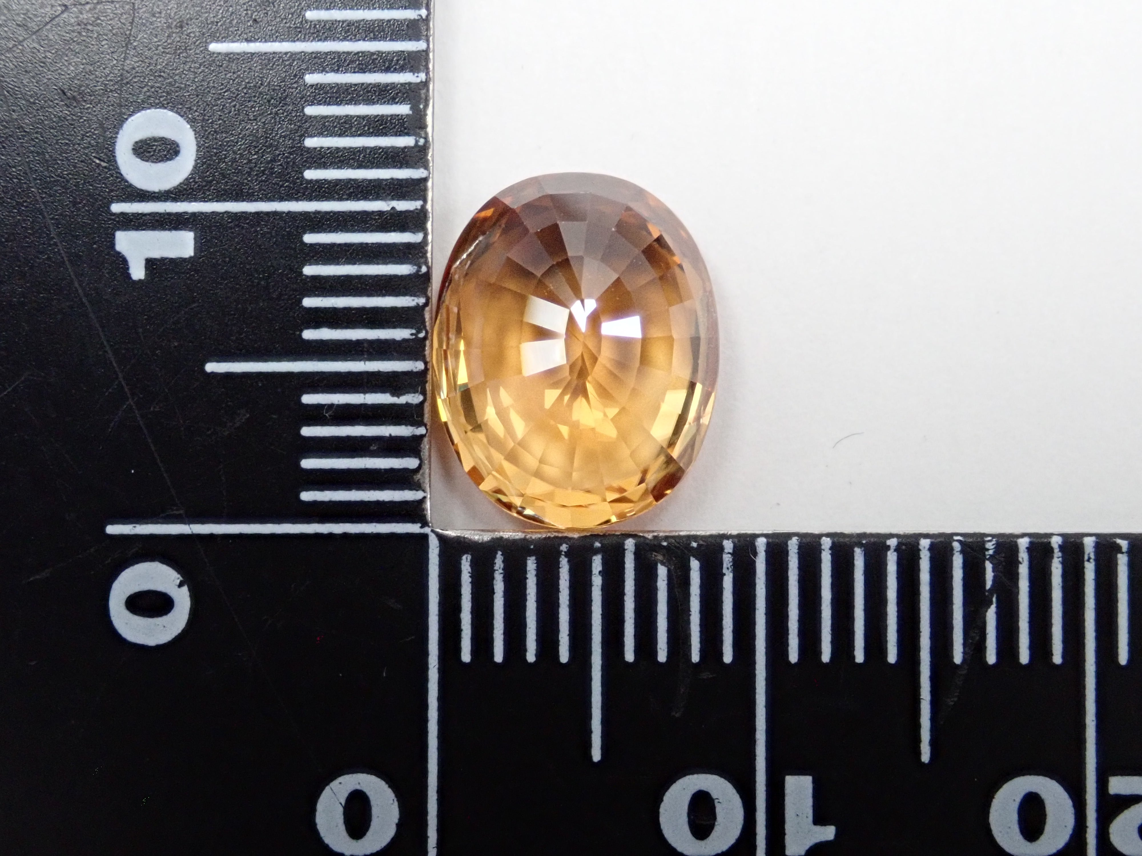 Cambodian orange zircon 5.925ct loose stone