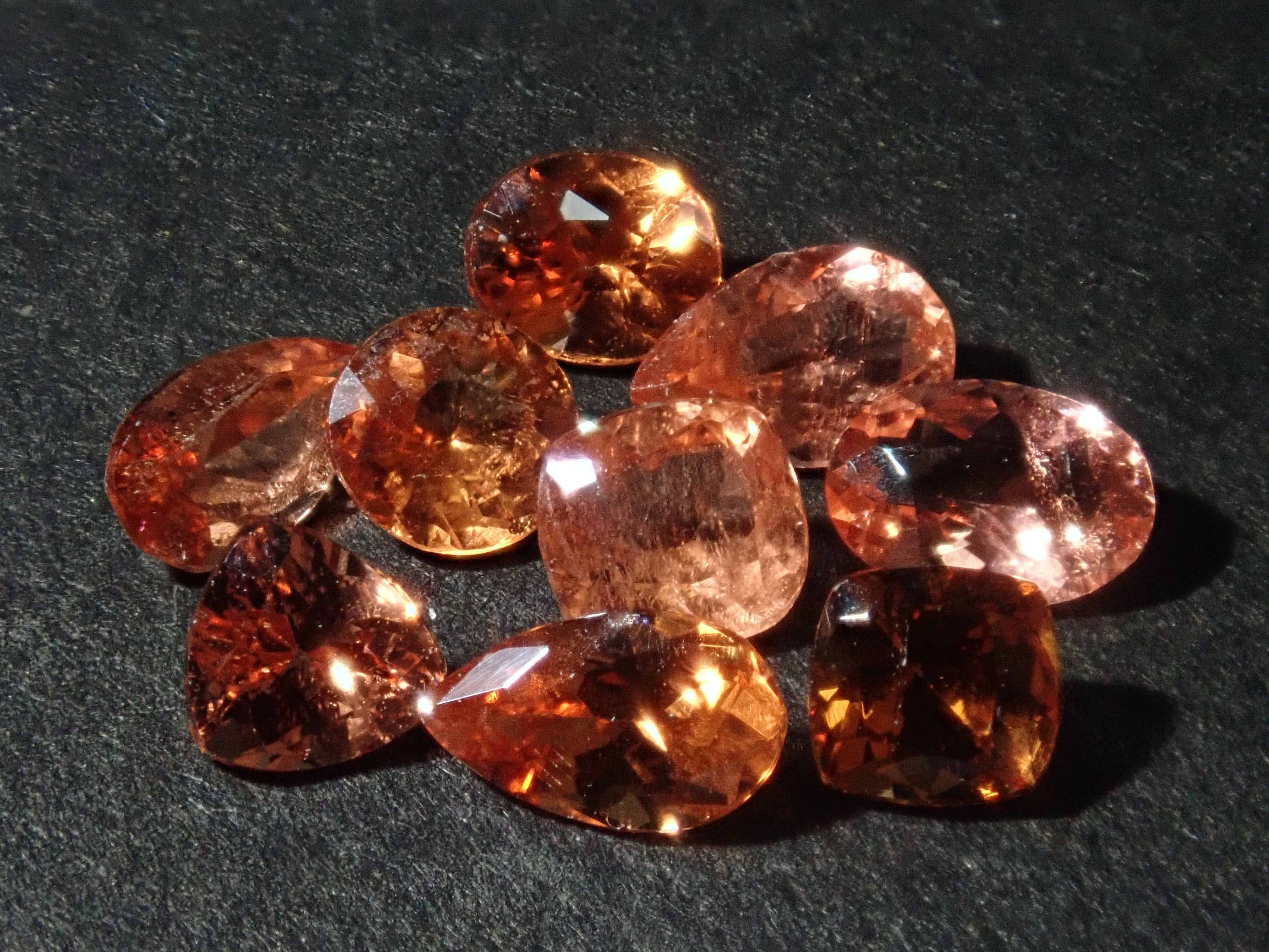 Limited to 9 stones: 1 Brazilian Triplite (average 0.20ct) Multiple purchase discounts available