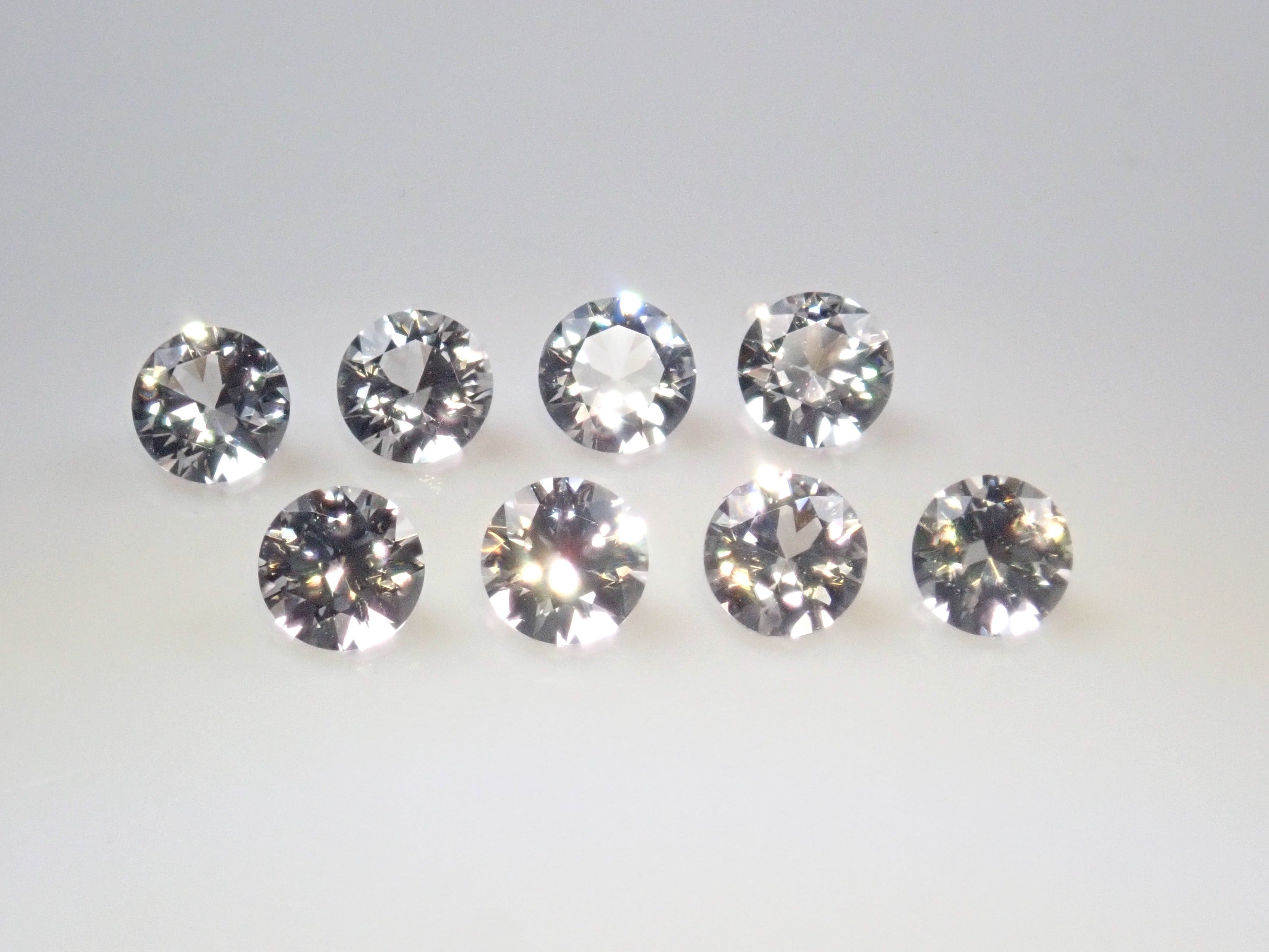 Russian Phenakite (Round Cut, 3mm) 1 Stone Loose {Multiple Purchase Discounts Available}