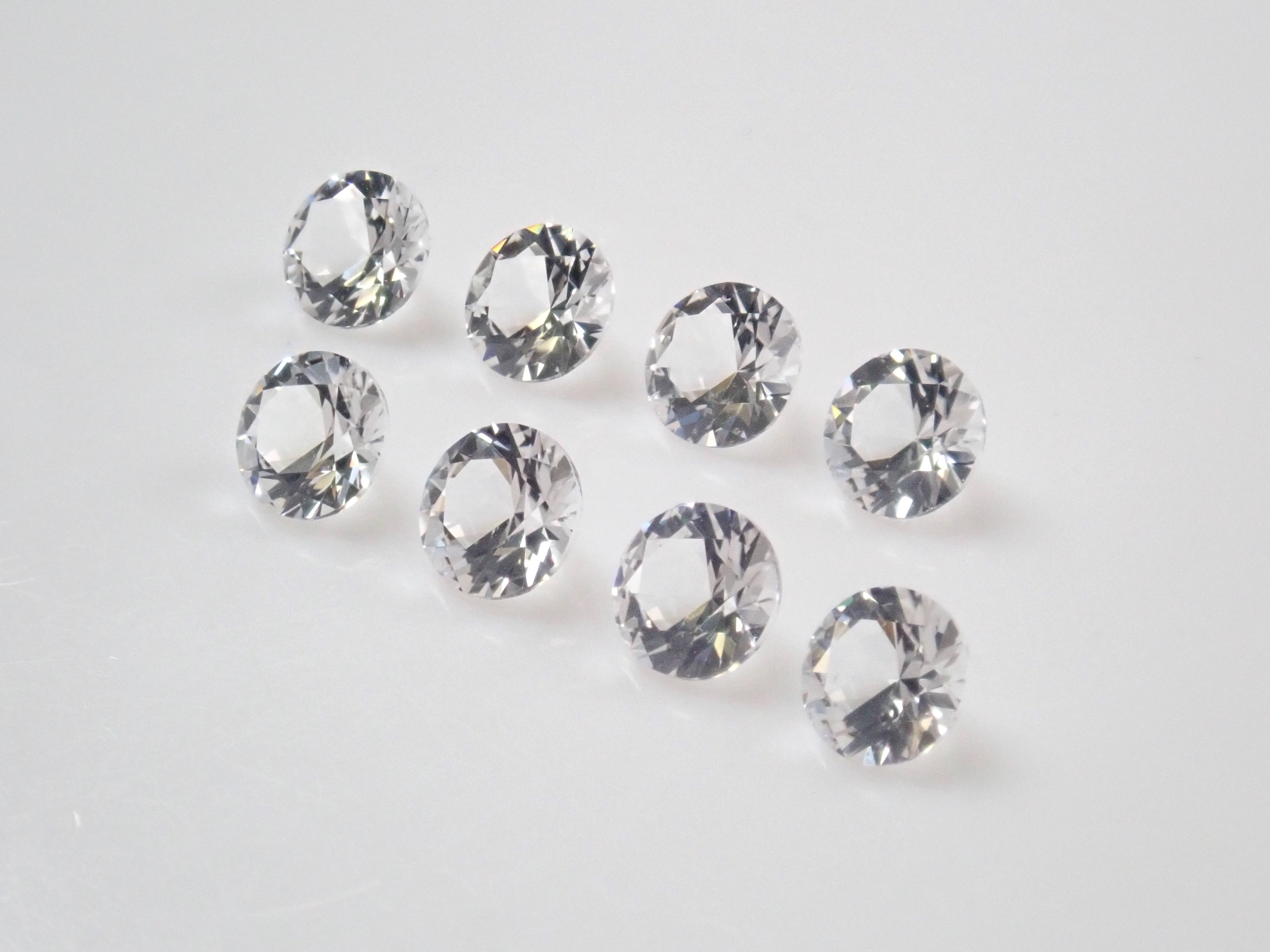 Russian Phenakite (Round Cut, 3mm) 1 Stone Loose {Multiple Purchase Discounts Available}